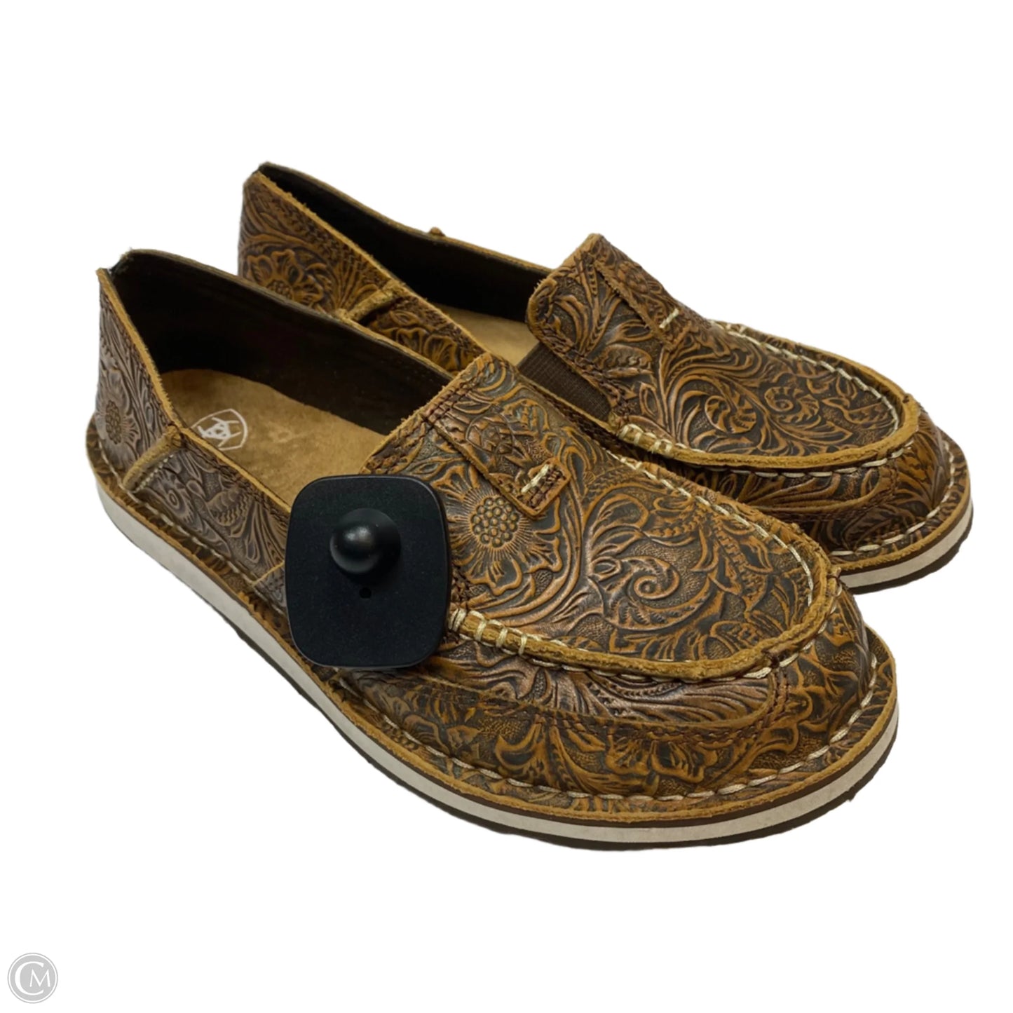 Shoes Flats By Ariat In Brown, Size: 7.5