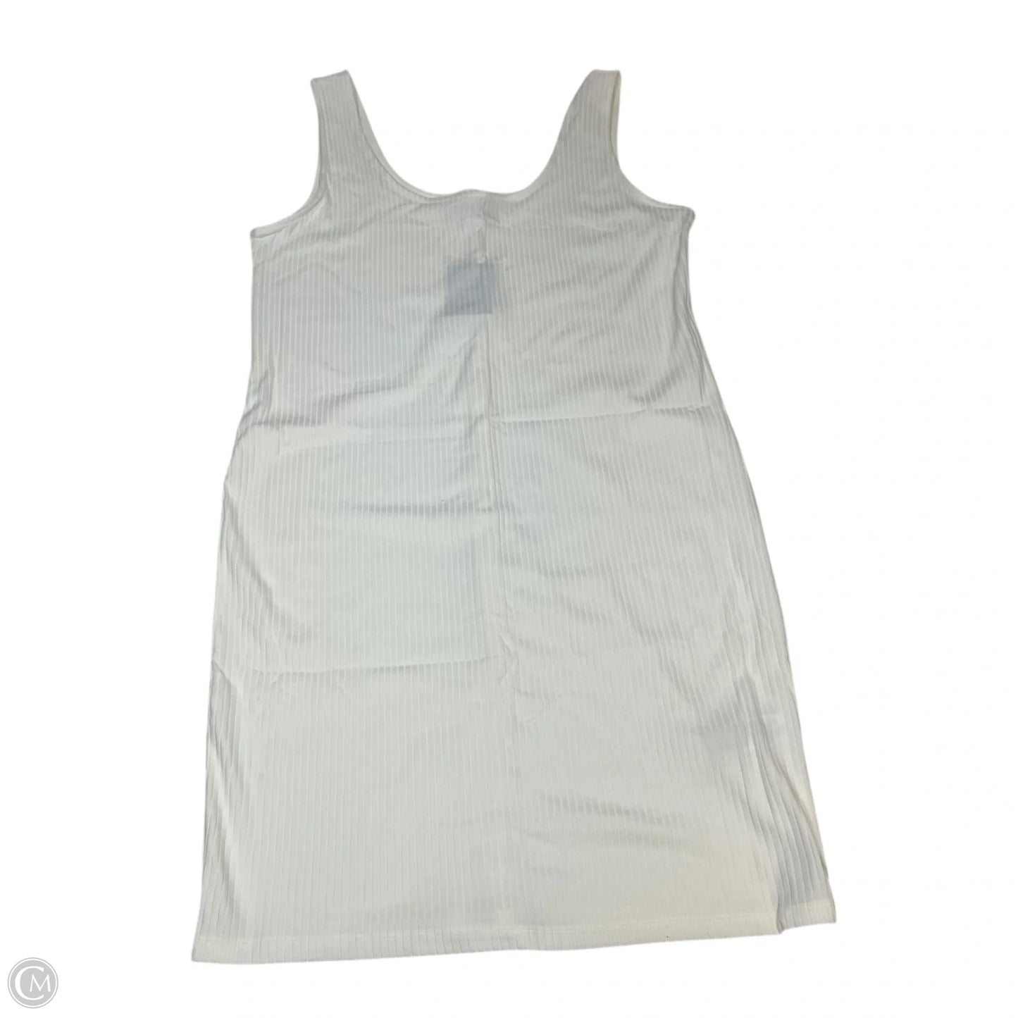 Dress Casual Short By Forever 21 In Cream, Size: 3x