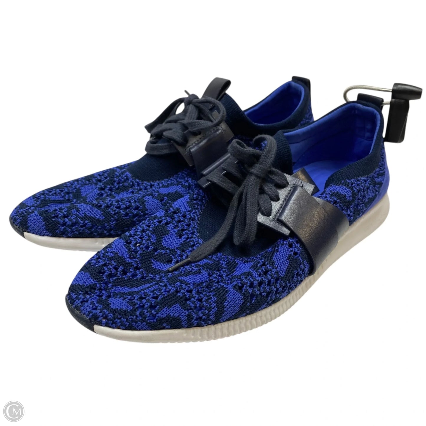 Shoes Designer By Cole-haan In Black & Blue, Size: 8.5
