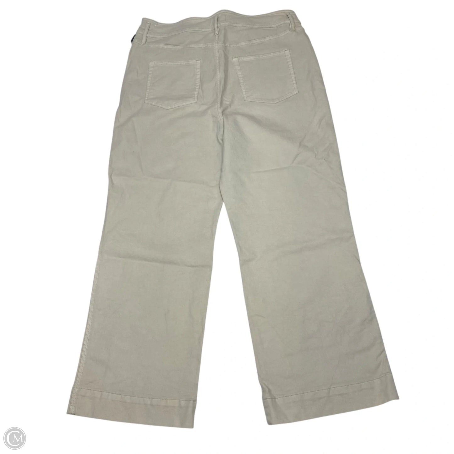 Jeans Wide Leg By Loft In Tan Denim, Size: 16