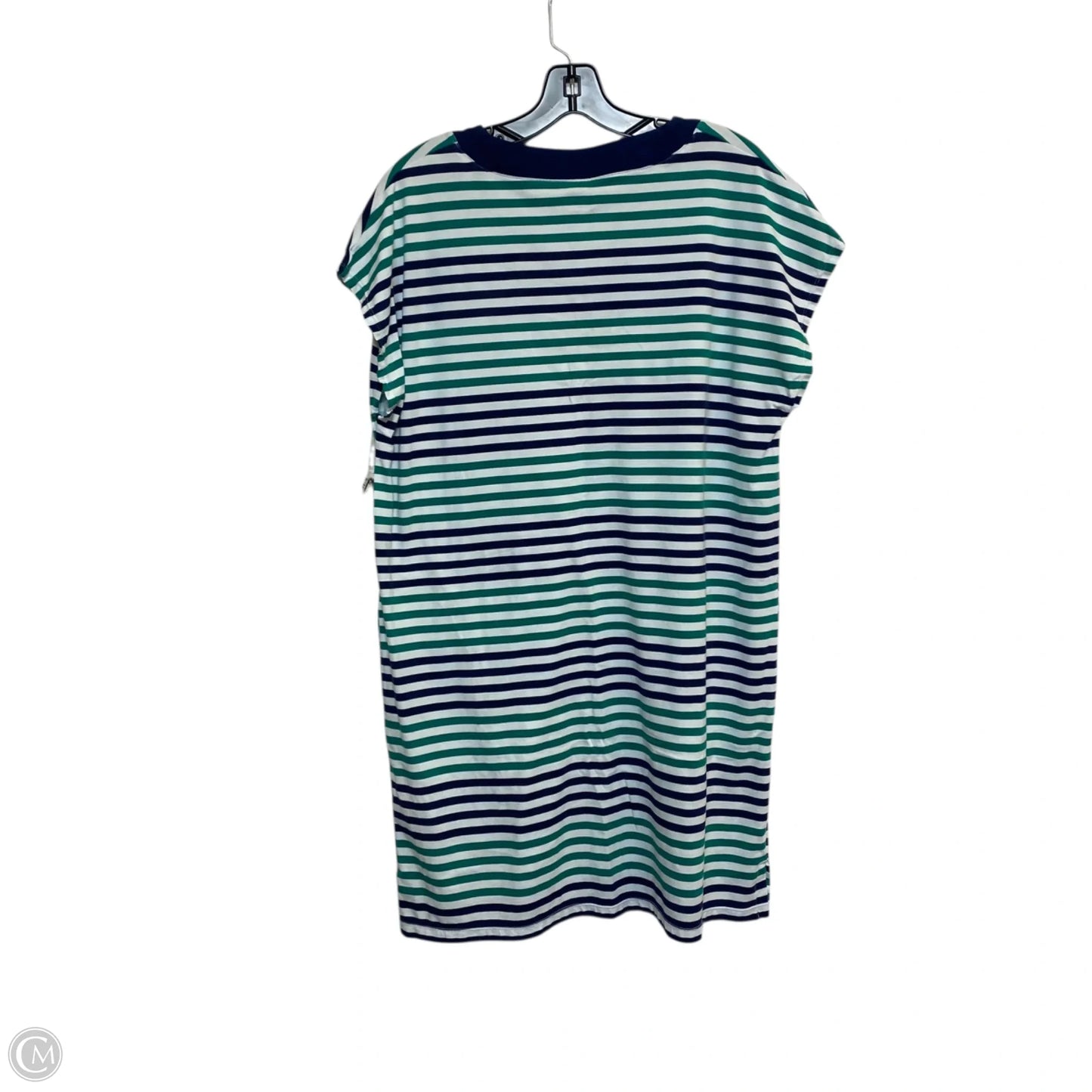 Dress Casual Short By Lands End In Blue & Green, Size: M