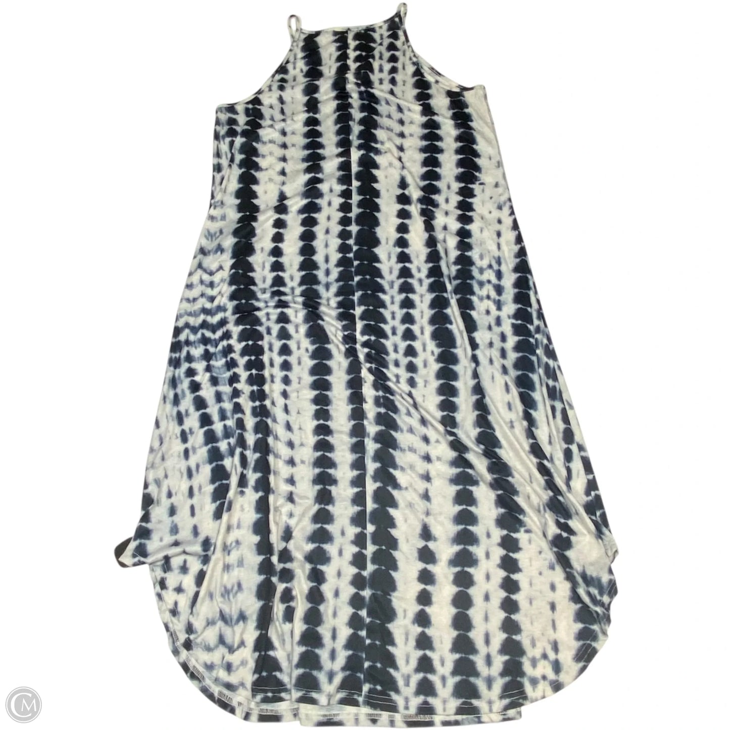 Dress Casual Maxi By Halife In Black & Grey, Size: 2x