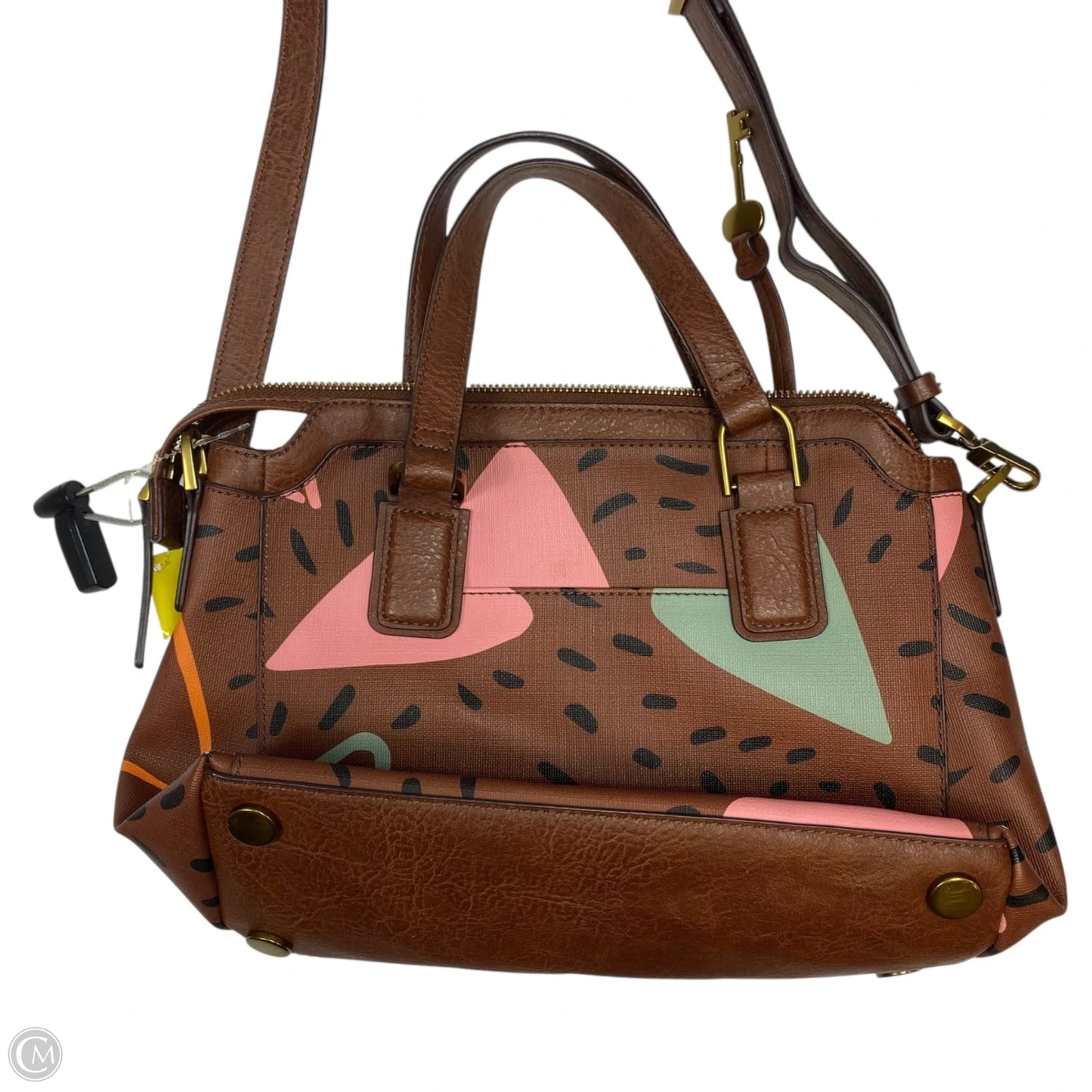 Handbag By Fossil, Size: Medium