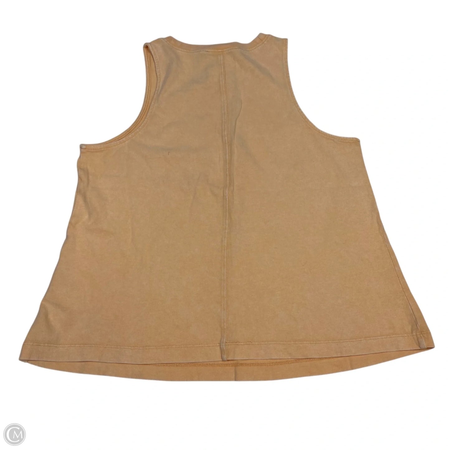 Top Sleeveless Basic By Double Zero In Orange, Size: M