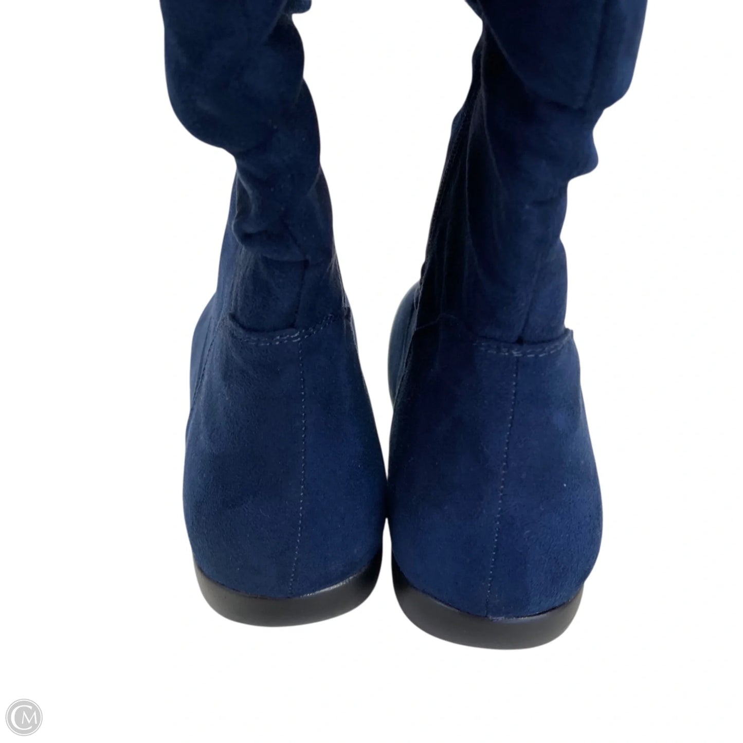 Boots Mid-calf Flats By Propet In Navy, Size: 12