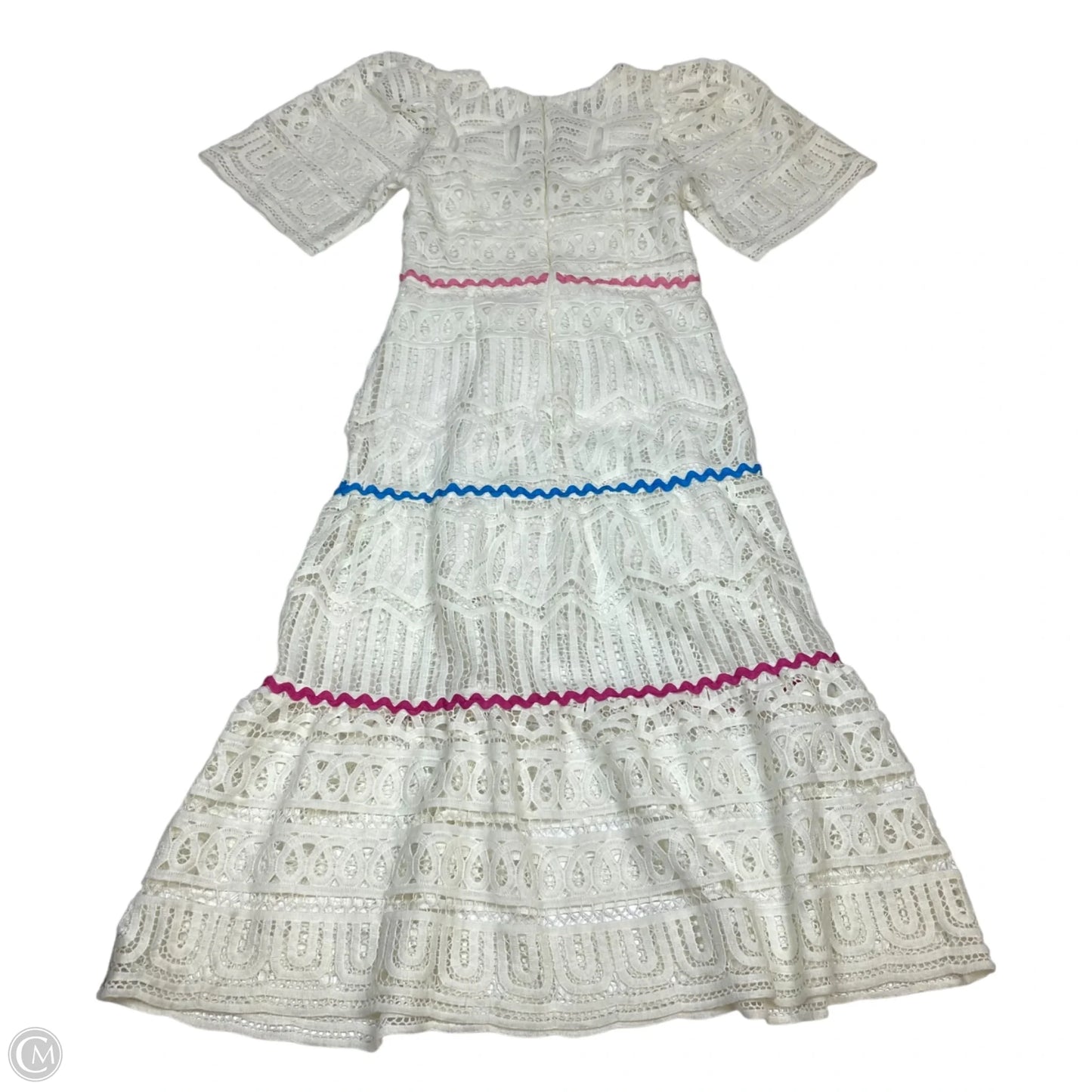 Dress Casual Midi By Aurora In Cream, Size: M