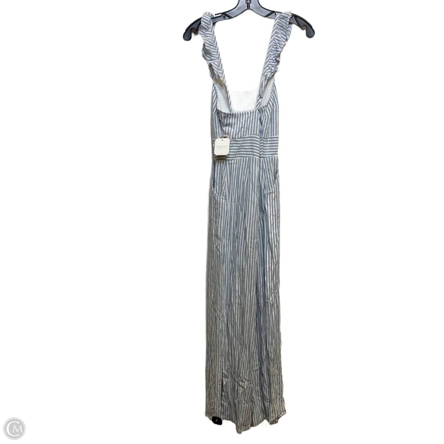 Jumpsuit By Altard State In Blue & White, Size: M