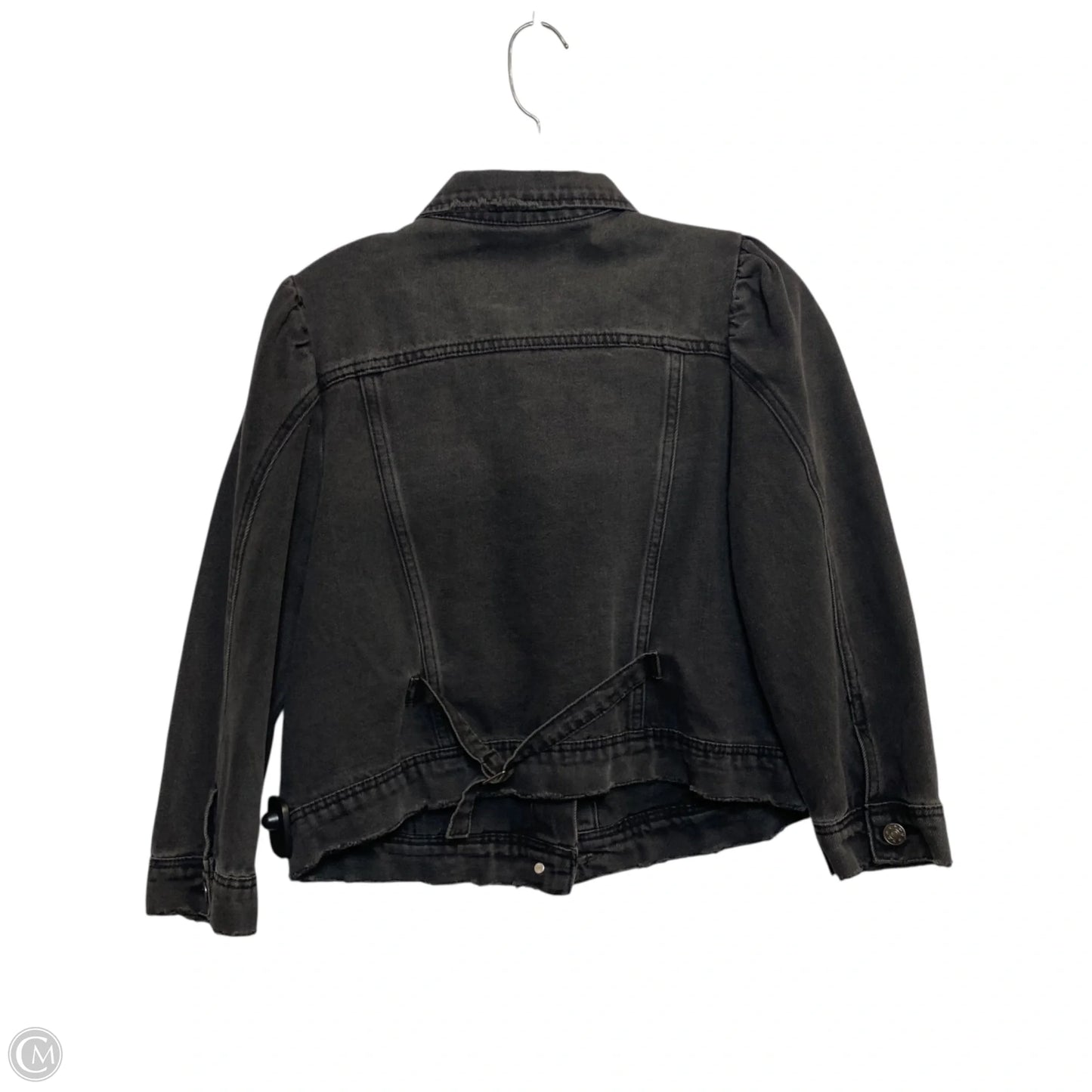 Jacket Denim By Mustard Seed In Grey Denim, Size: S