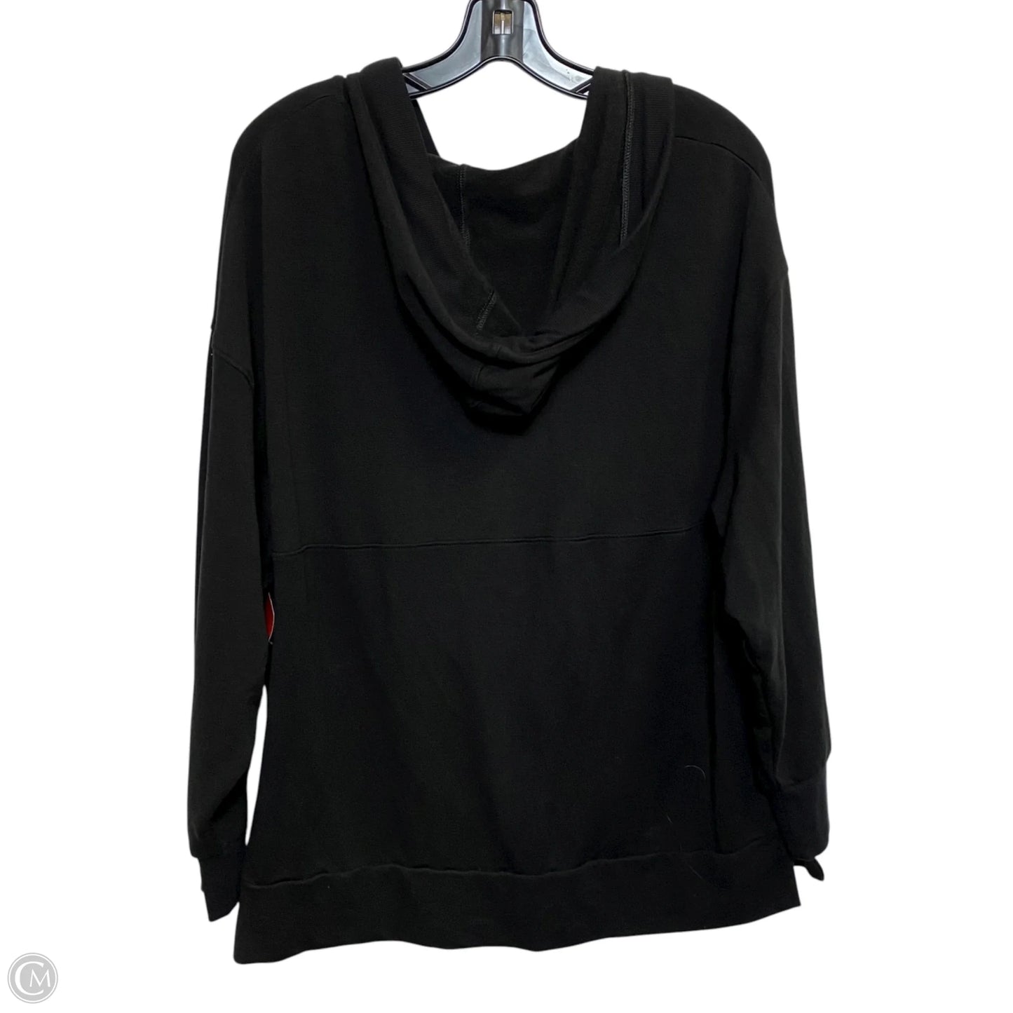 Athletic Sweatshirt Hoodie By Old Navy In Black, Size: M