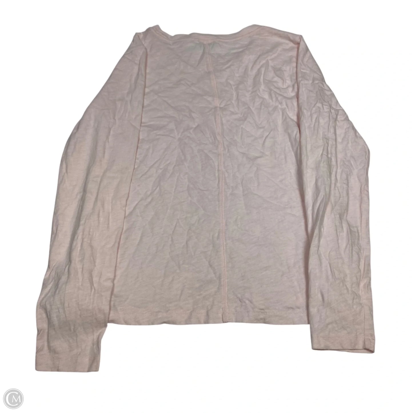 Top Long Sleeve Basic By J. Crew In Pink, Size: M