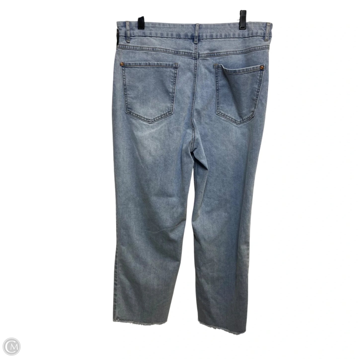 Jeans Straight By Cato In Blue Denim, Size: 14