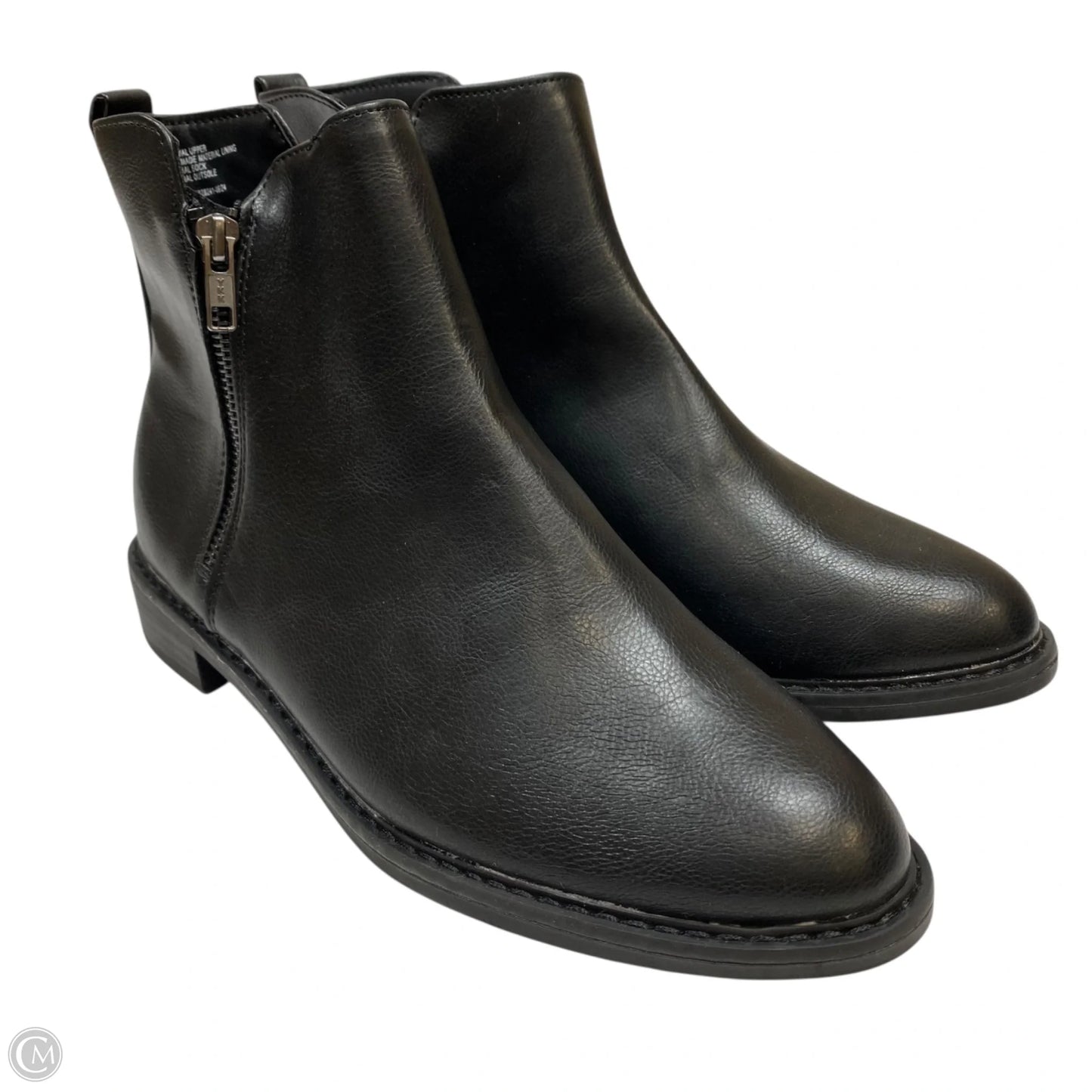 Boots Ankle Flats By Universal Thread In Black, Size: 7.5