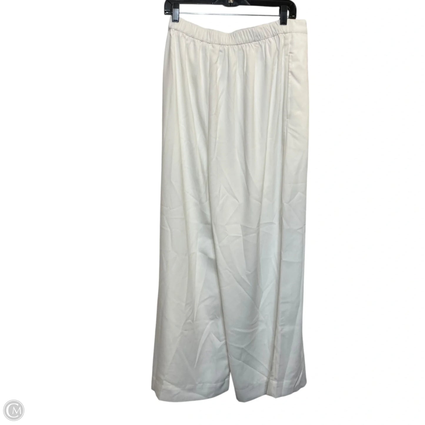 Pants Wide Leg By The Drop In White, Size: Xxl