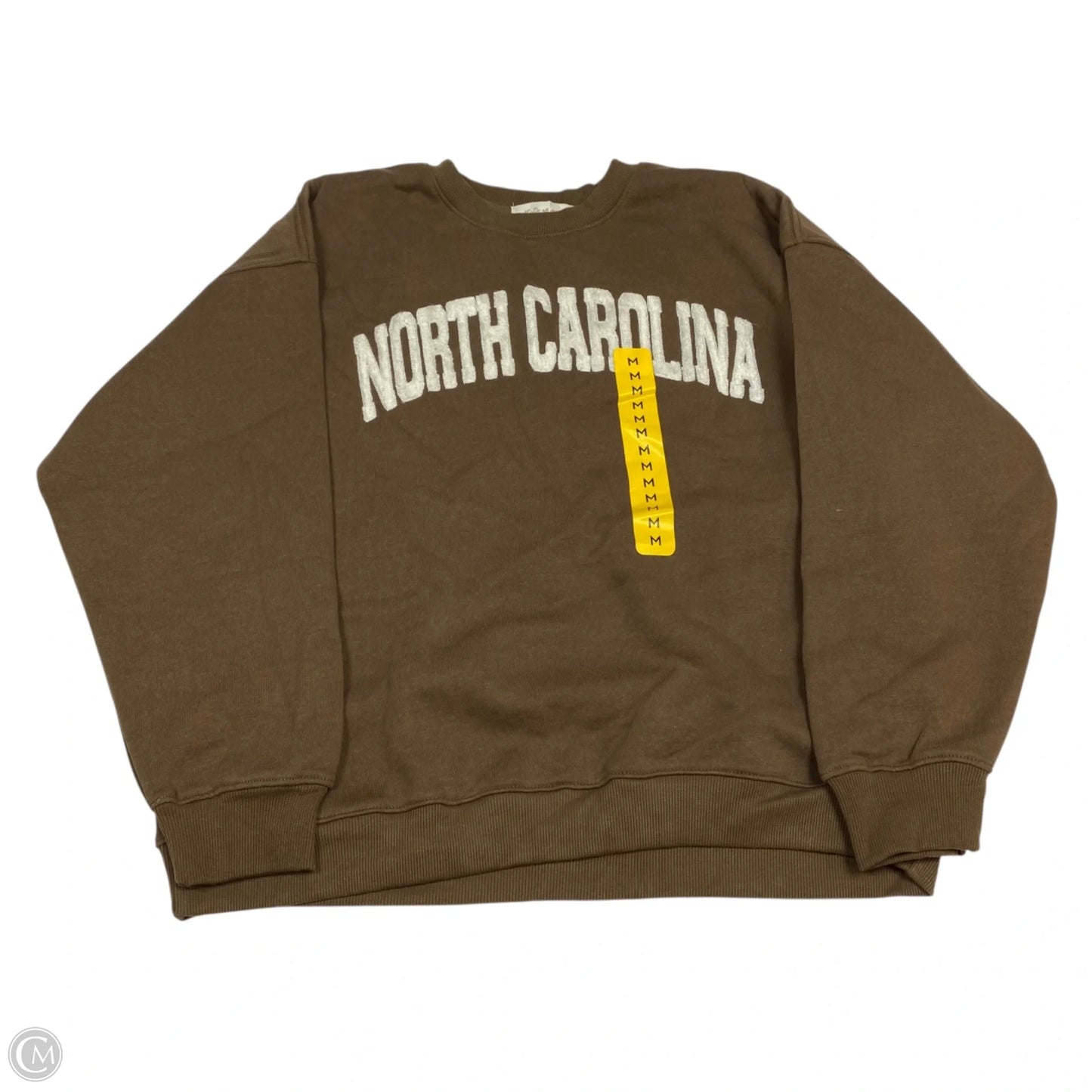 Sweatshirt Crewneck By State Of Mine In Brown, Size: M