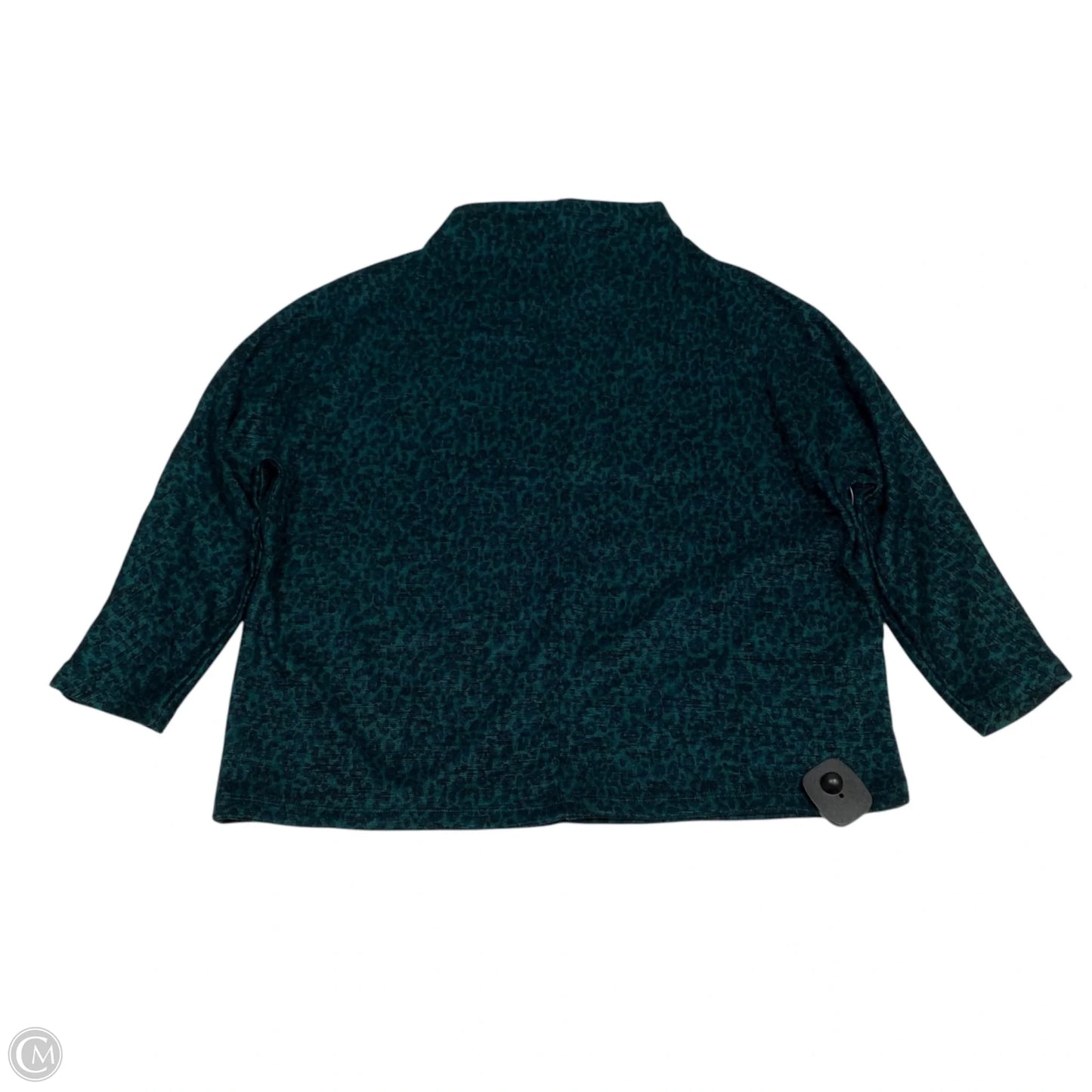 Top Long Sleeve By Banana Republic In Green, Size: Sp