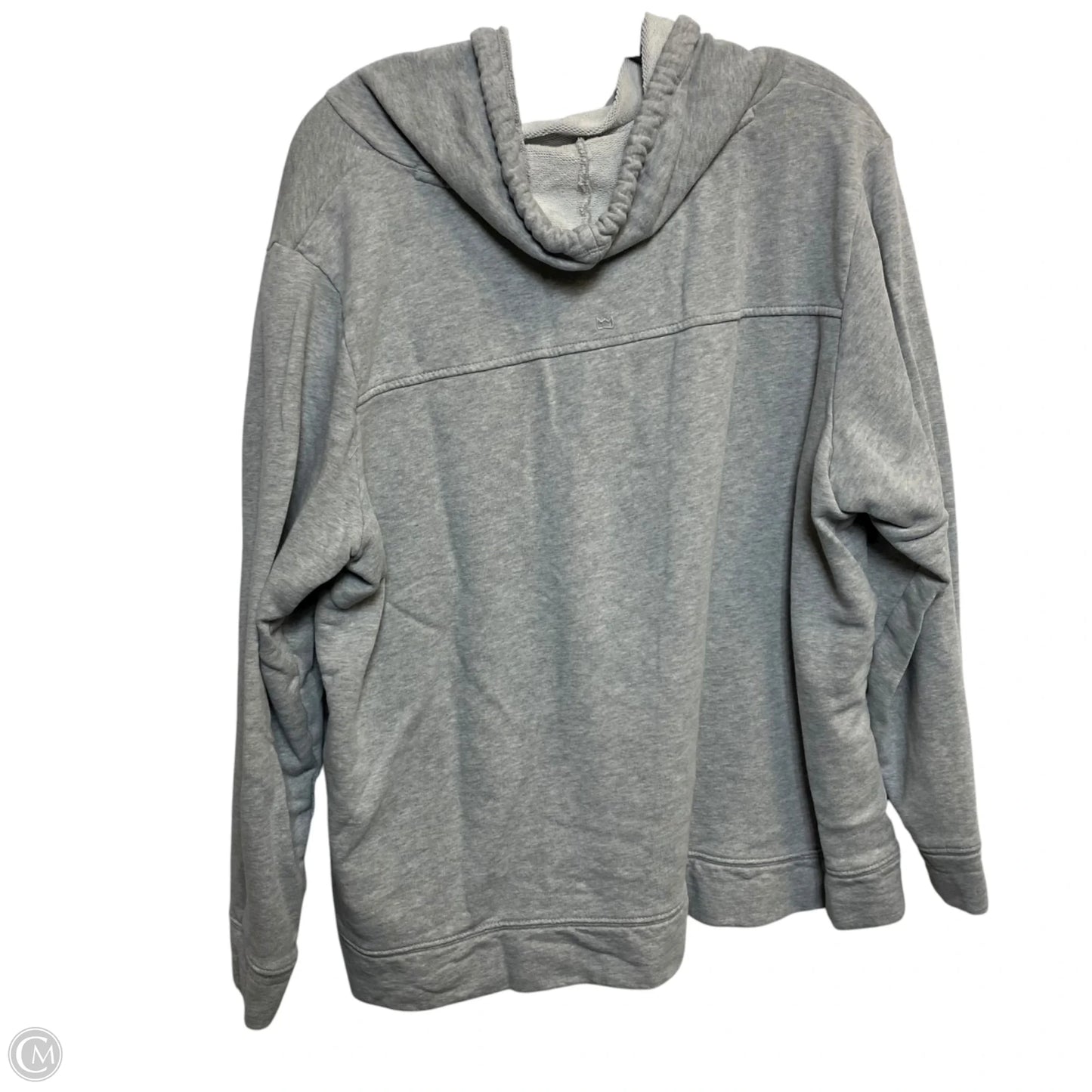 Sweatshirt Collar By Crown And Ivy In Grey, Size: 2x