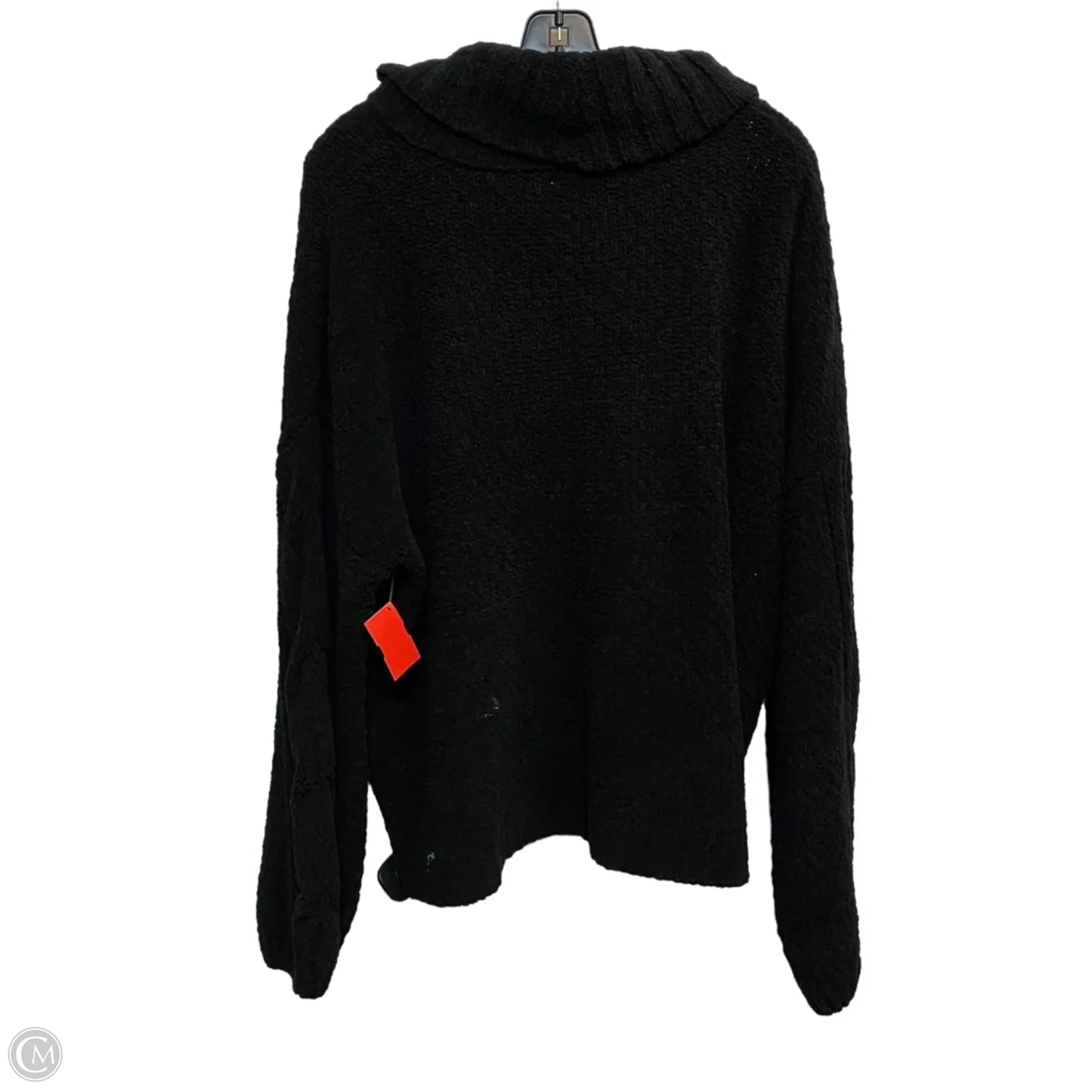 Sweater By Seven 7 In Black, Size: Xl