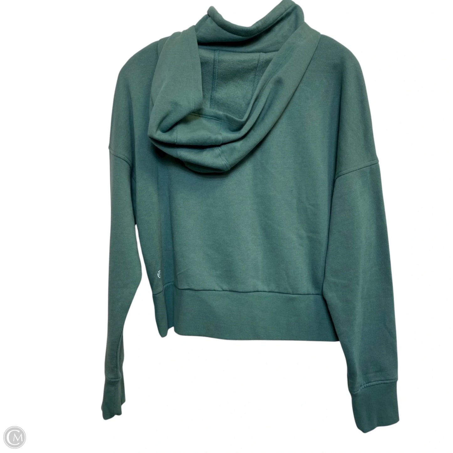 Athletic Jacket By Clothes Mentor In Green, Size: L