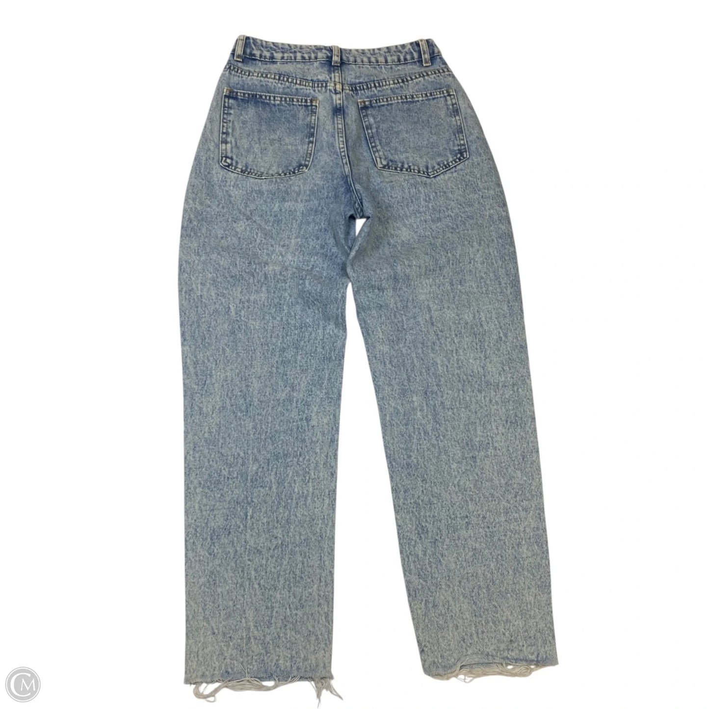 Jeans Straight By Cmf In Blue Denim, Size: 2
