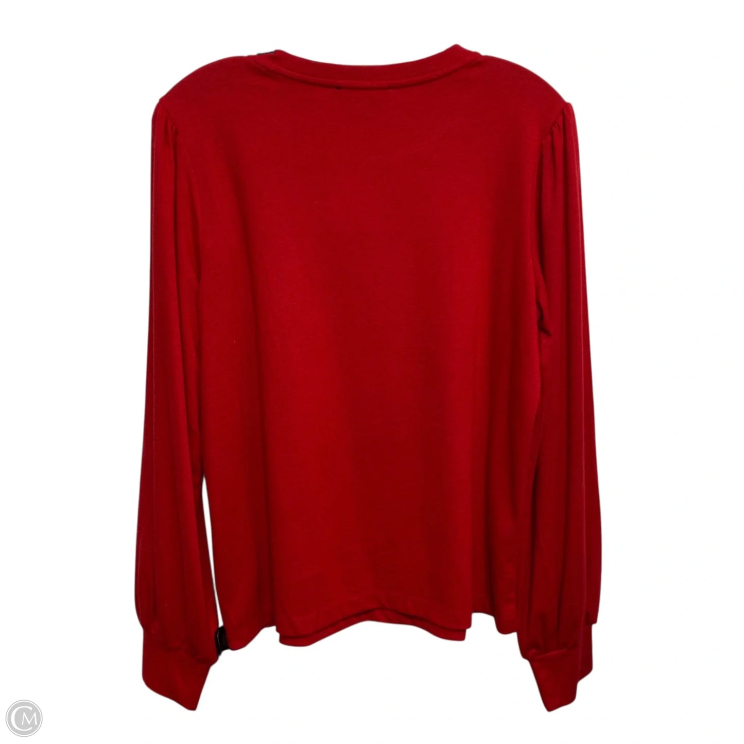 Top Long Sleeve By Social Standard By Sanctuary In Red, Size: M
