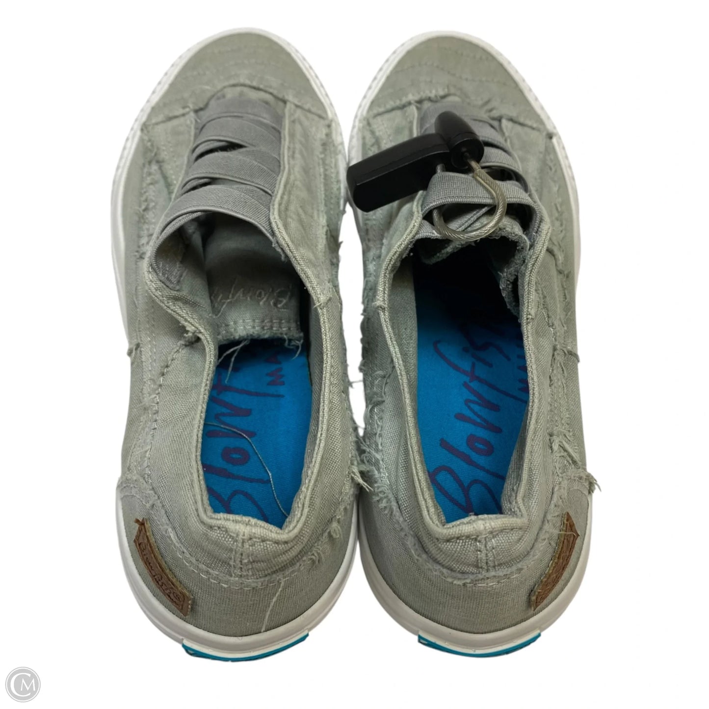 Shoes Flats By Blowfish In Grey, Size: 8