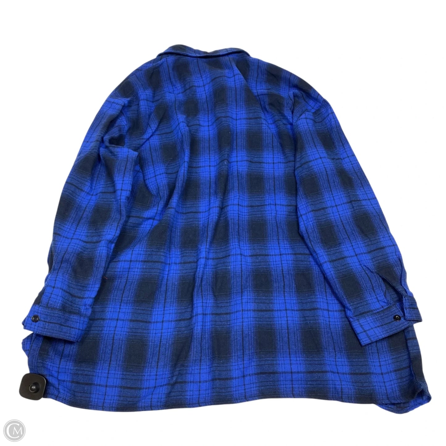 Top Long Sleeve By Intempo In Purple, Size: 2x