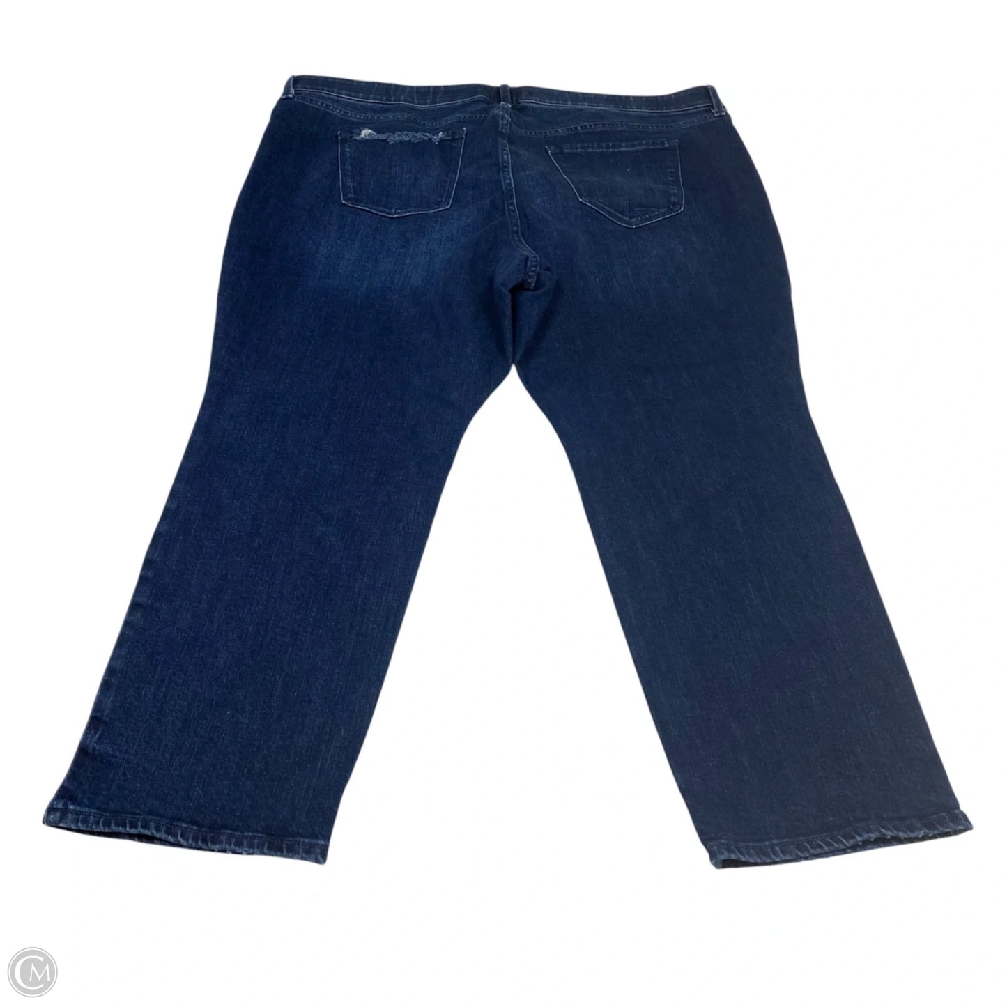 Jeans Straight By Old Navy In Blue Denim, Size: 22