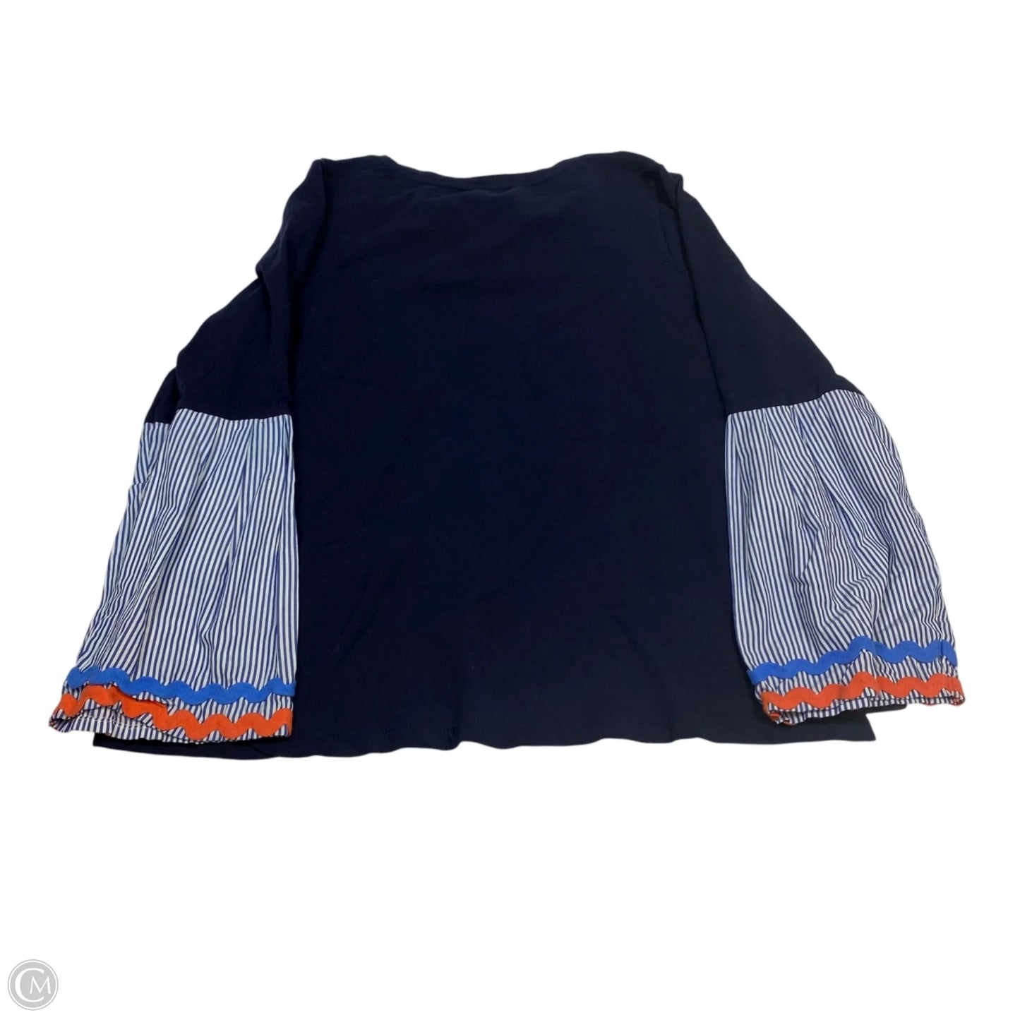 Top Long Sleeve By Crown And Ivy In Navy, Size: Mp