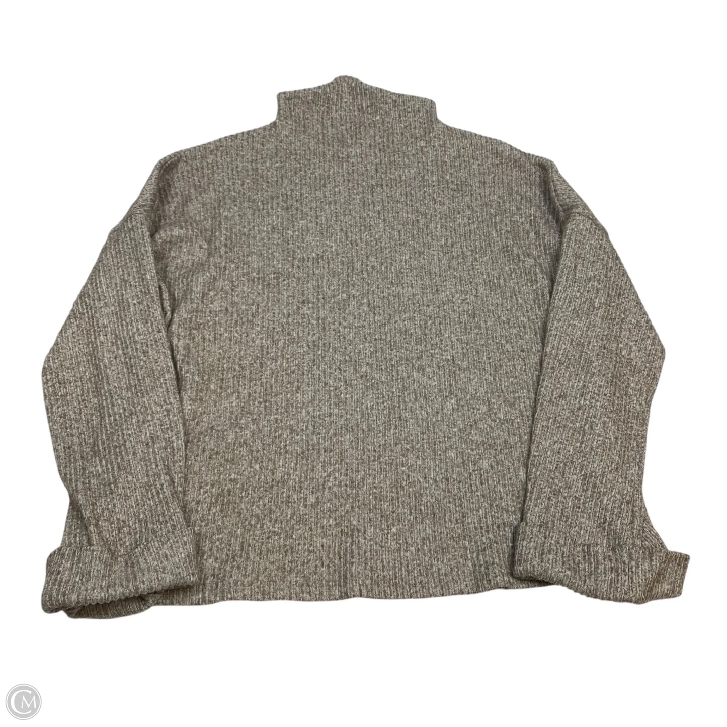 Top Long Sleeve By Melloday In Tan, Size: L