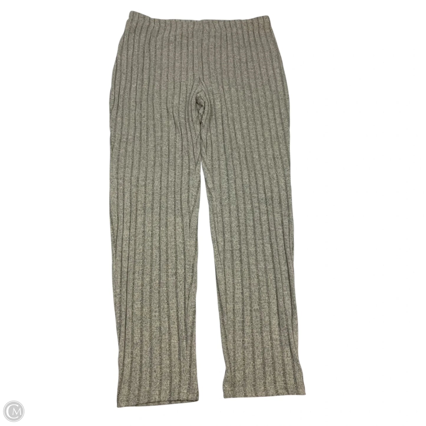 Pants Set 2pc By Shein In Tan, Size: 1x