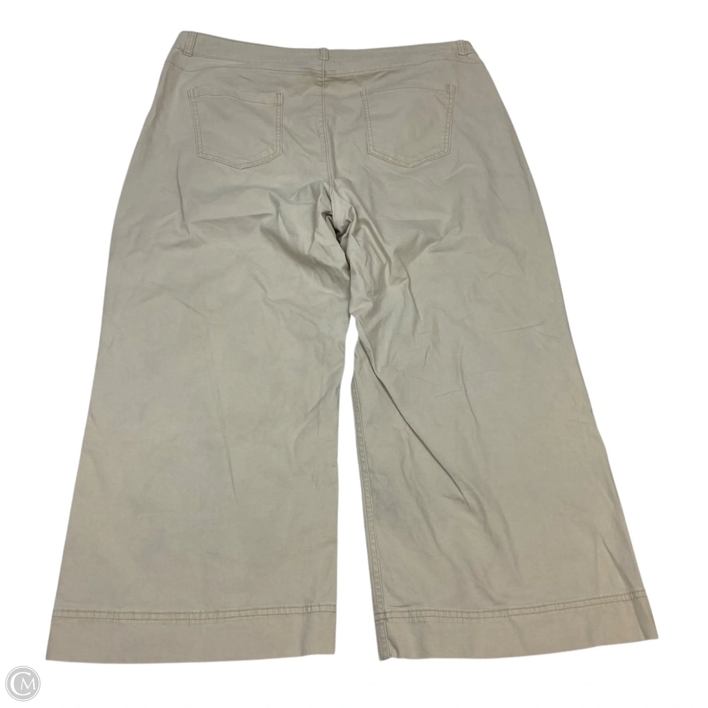 Pants Wide Leg By Old Navy In Tan, Size: 22
