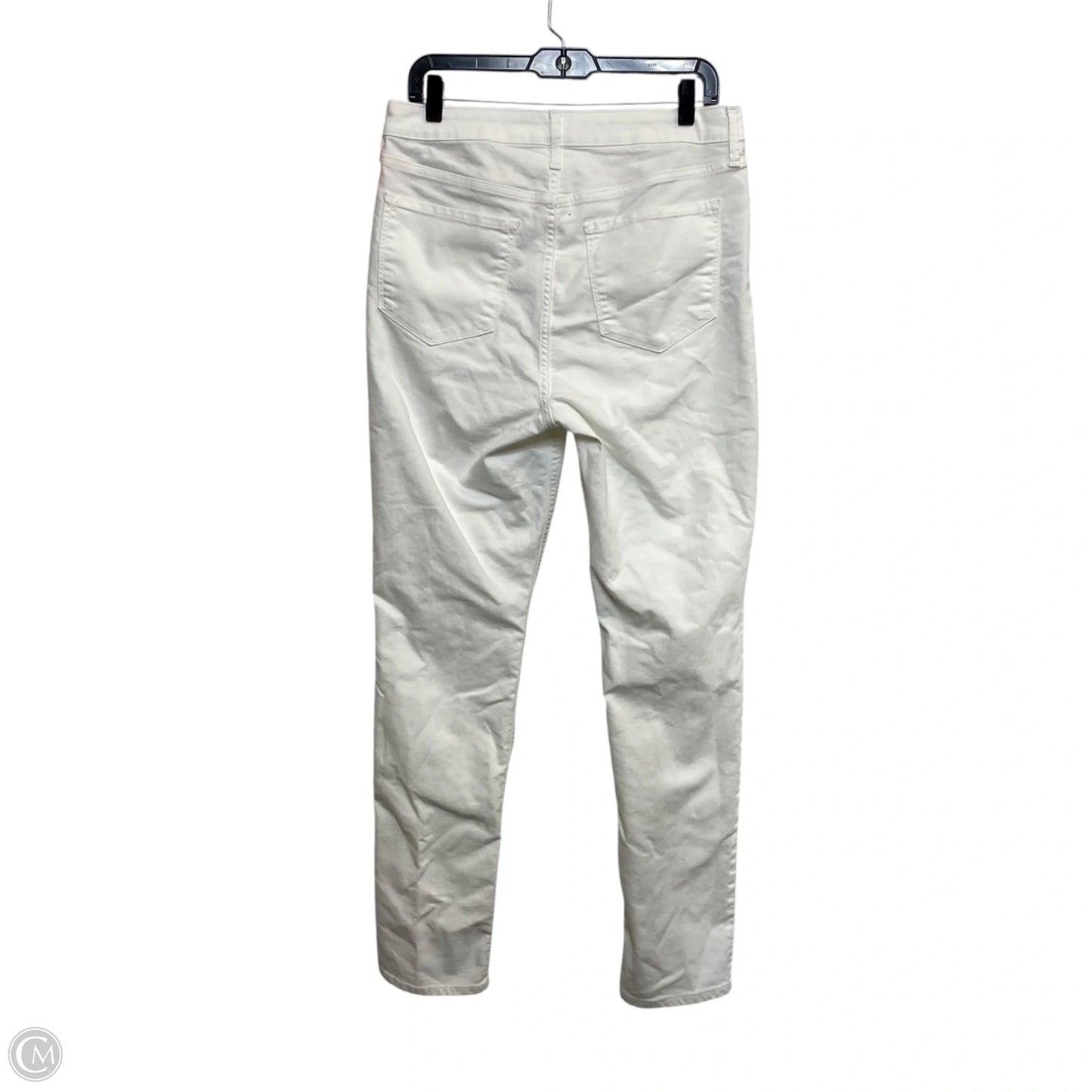 Jeans Straight By Old Navy In White Denim, Size: 12