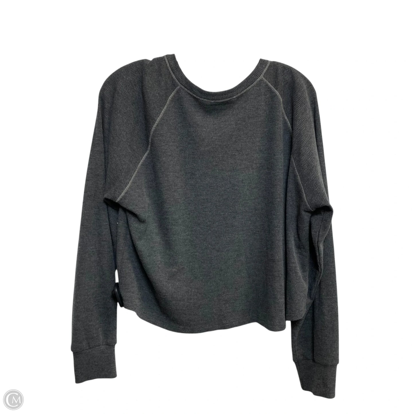 Top Long Sleeve By Lush In Grey, Size: L