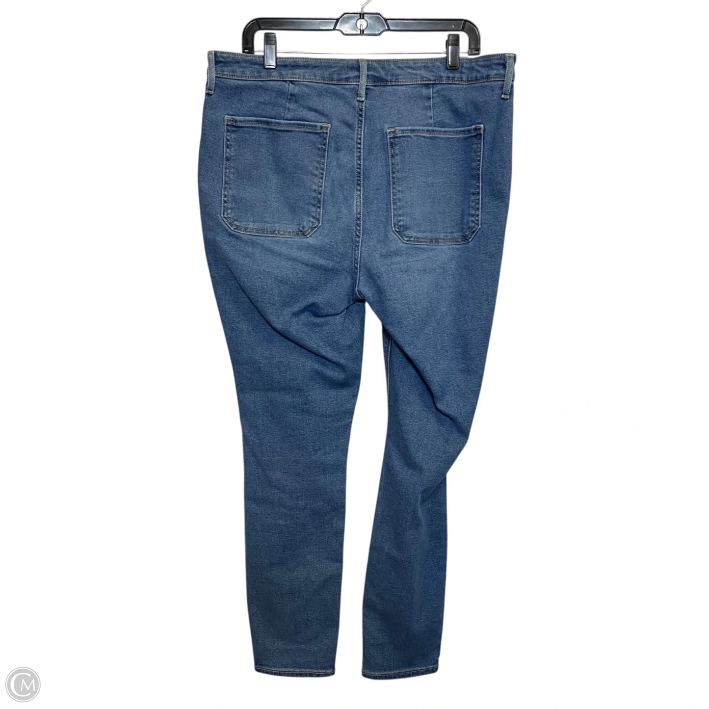 Jeans Skinny By Old Navy In Blue Denim, Size: 14