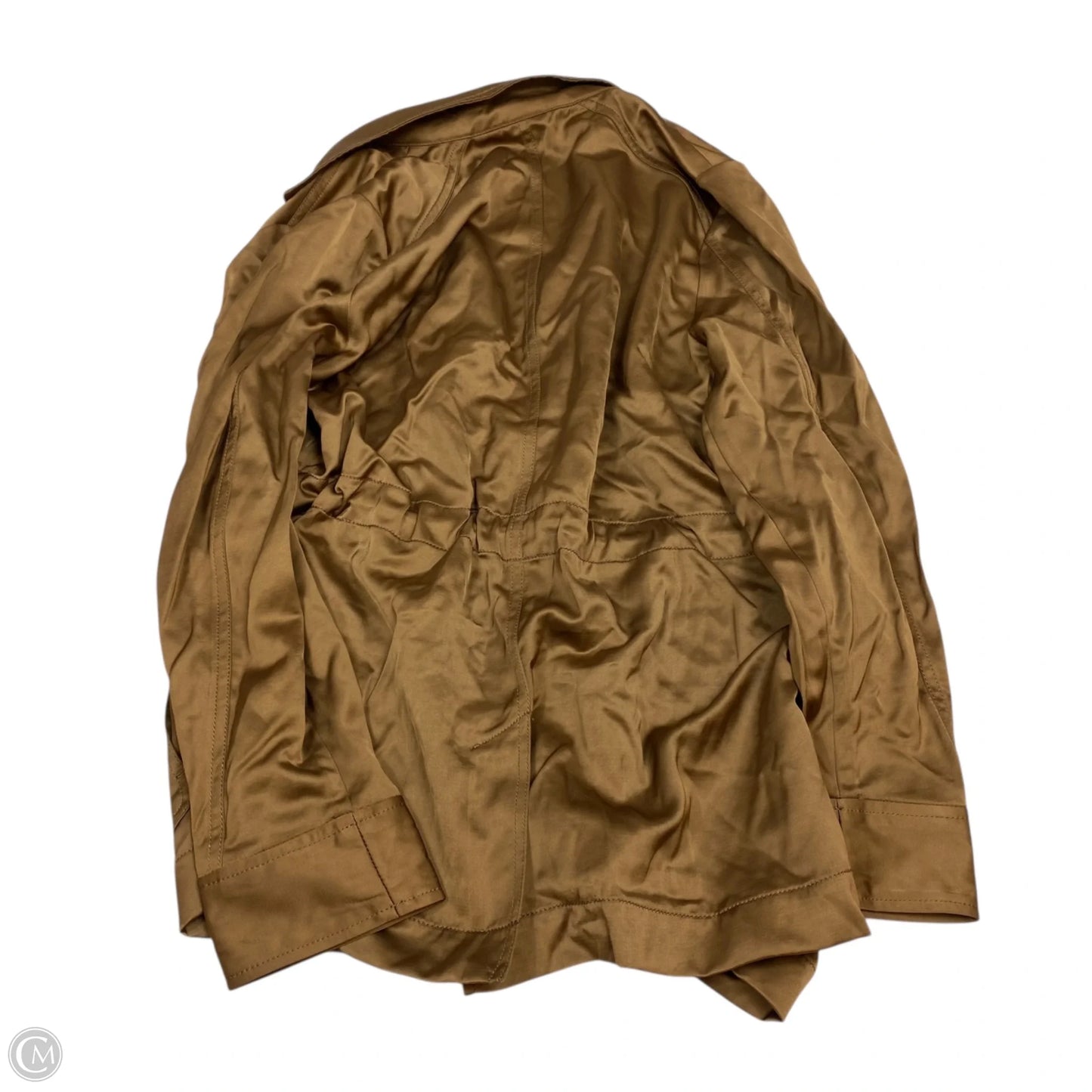 Jacket Utility By Chicos In Brown, Size: S