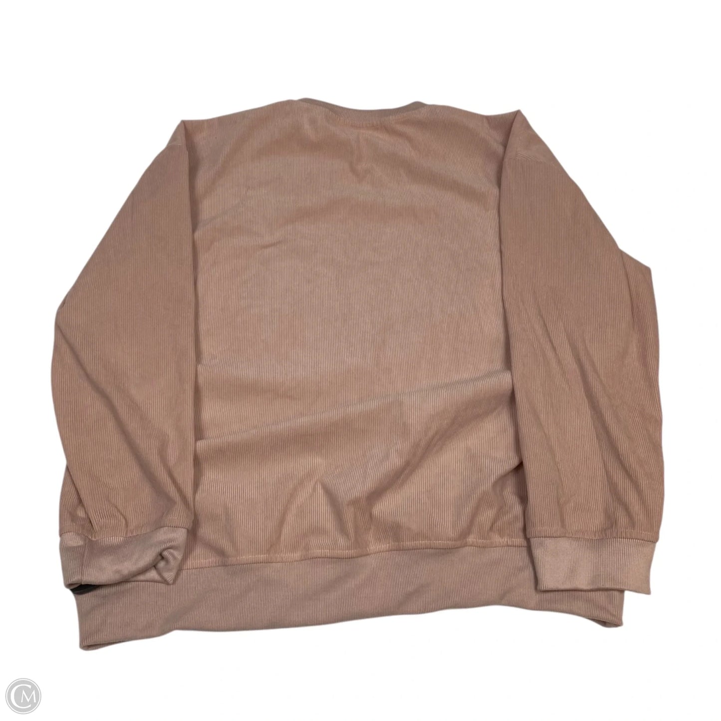 Top Long Sleeve By Shein In Pink, Size: Xl