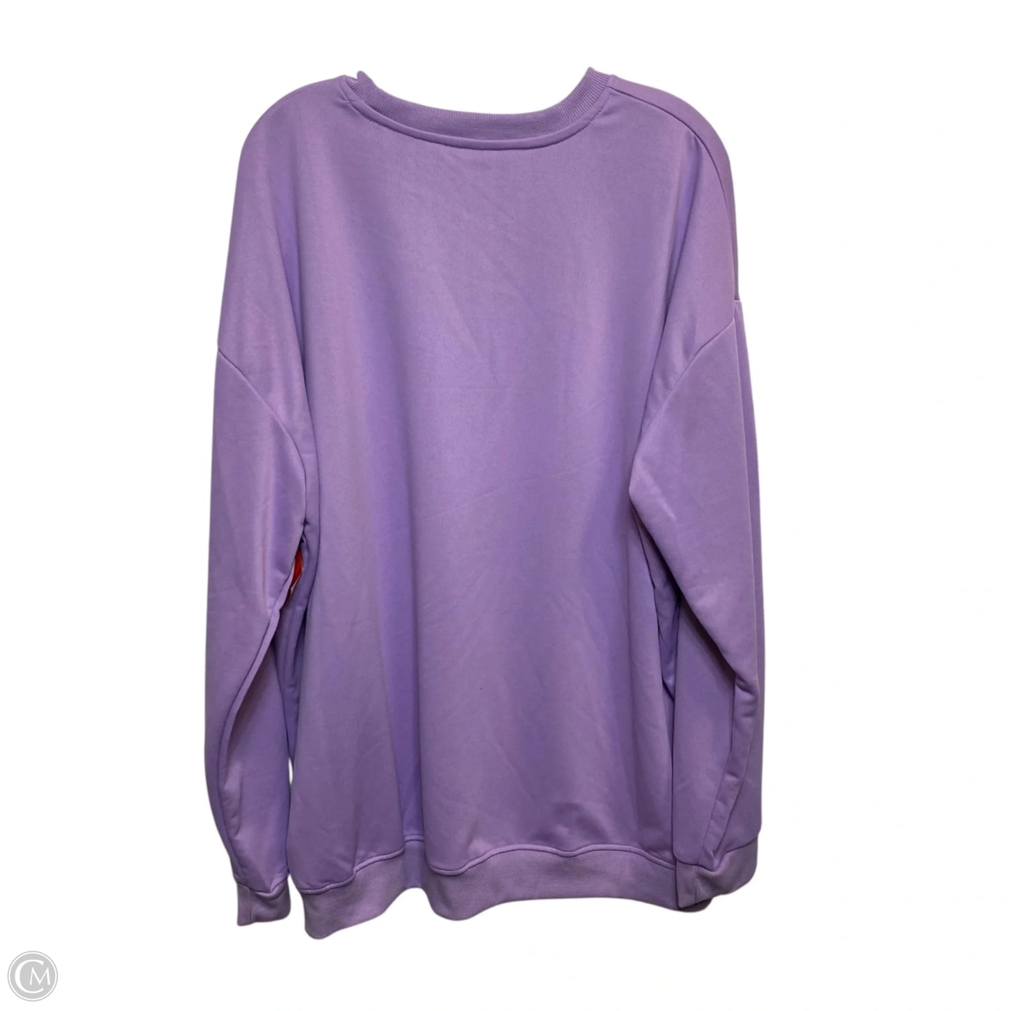 Top Long Sleeve By Cmf In Purple, Size: 4x