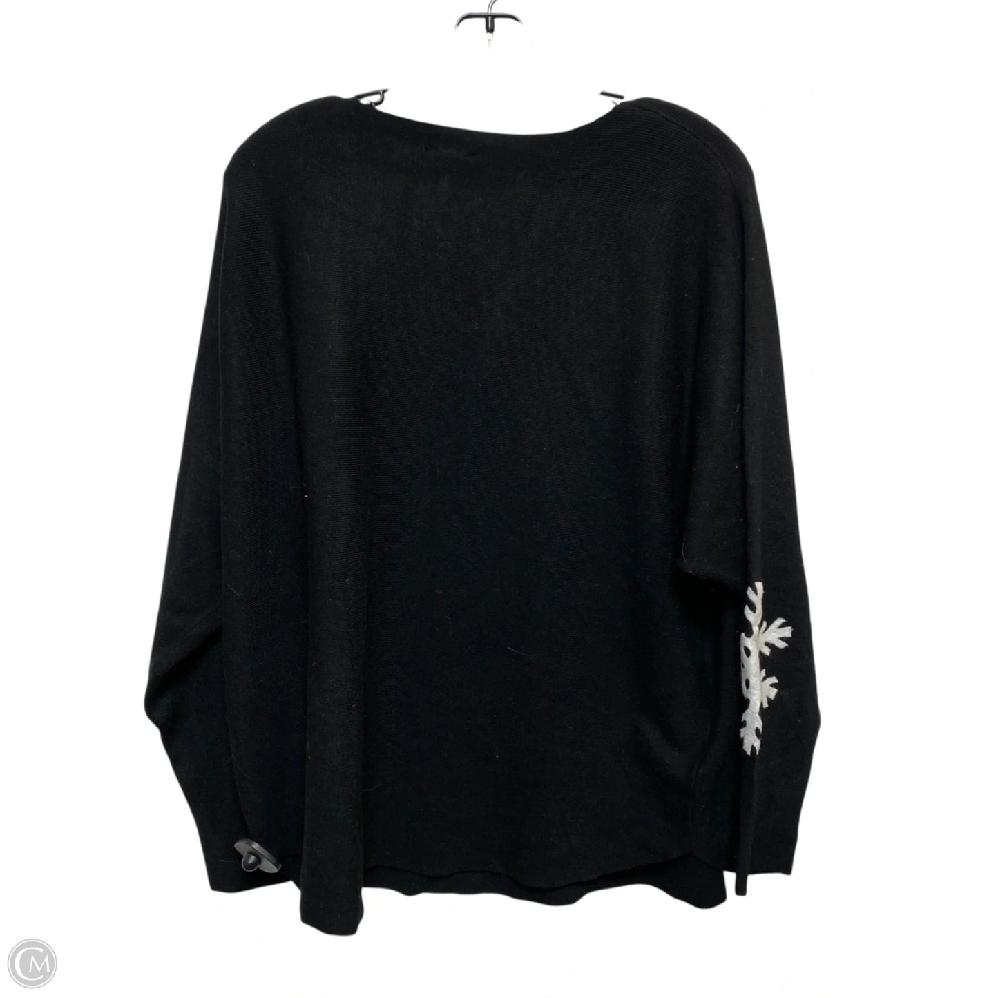 Top Long Sleeve By Aaeda In Black, Size: 1x