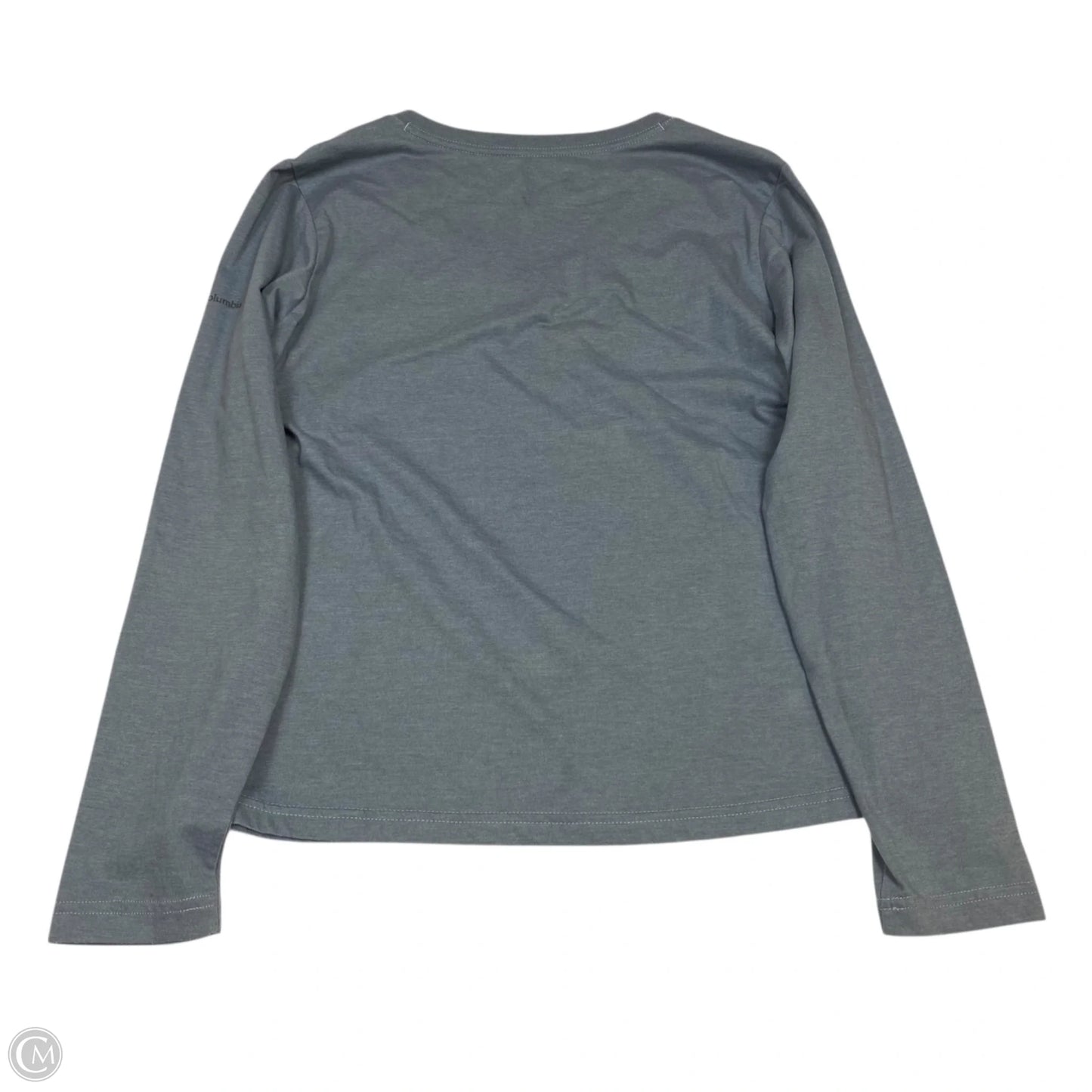 Athletic Top Long Sleeve Crewneck By Columbia In Grey, Size: M