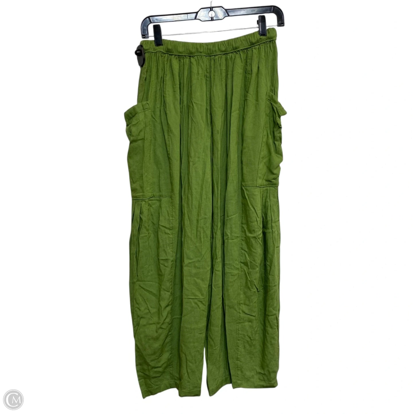 Pants Wide Leg By Free People In Green, Size: Xs