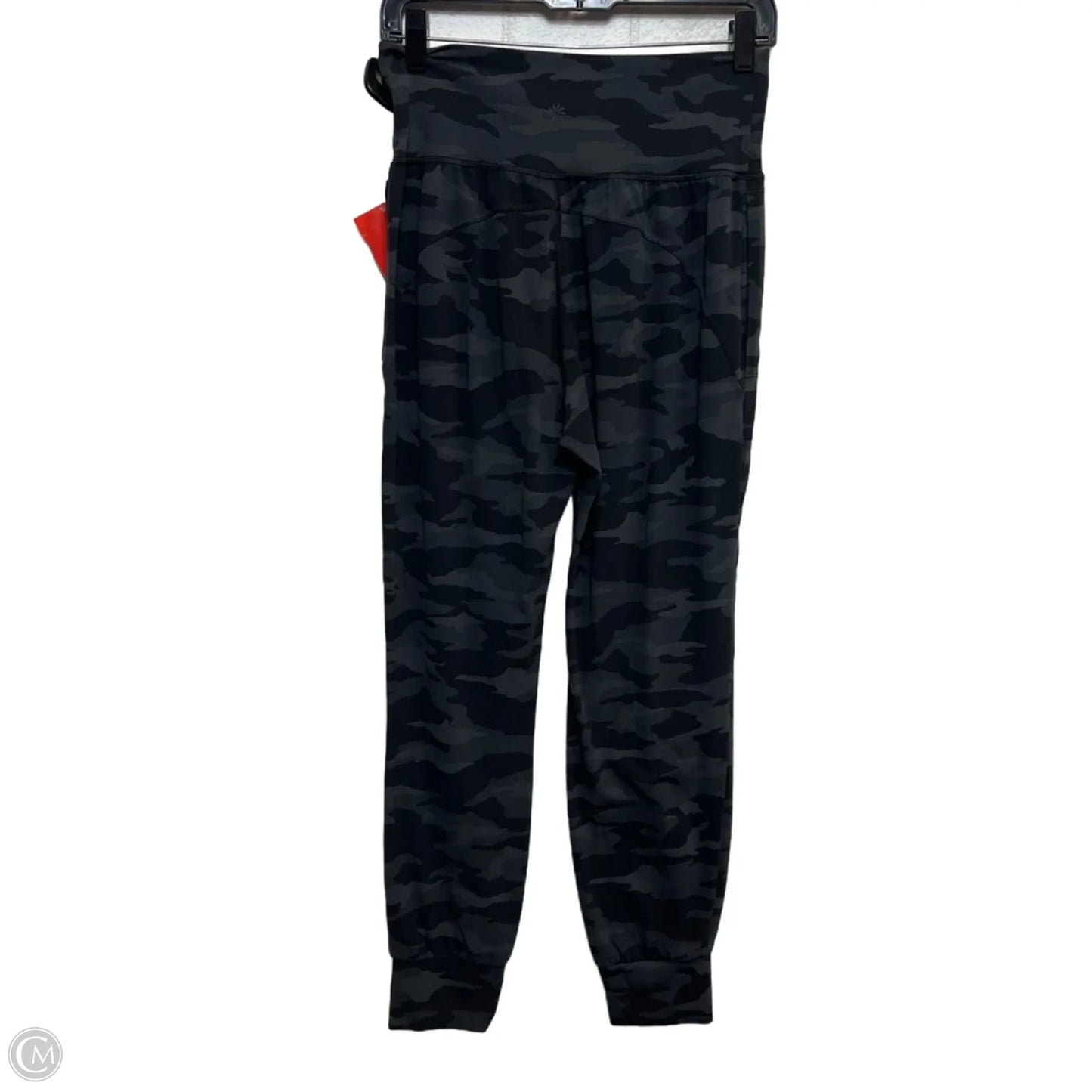 Athletic Pants By Athleta In Black & Grey, Size: S