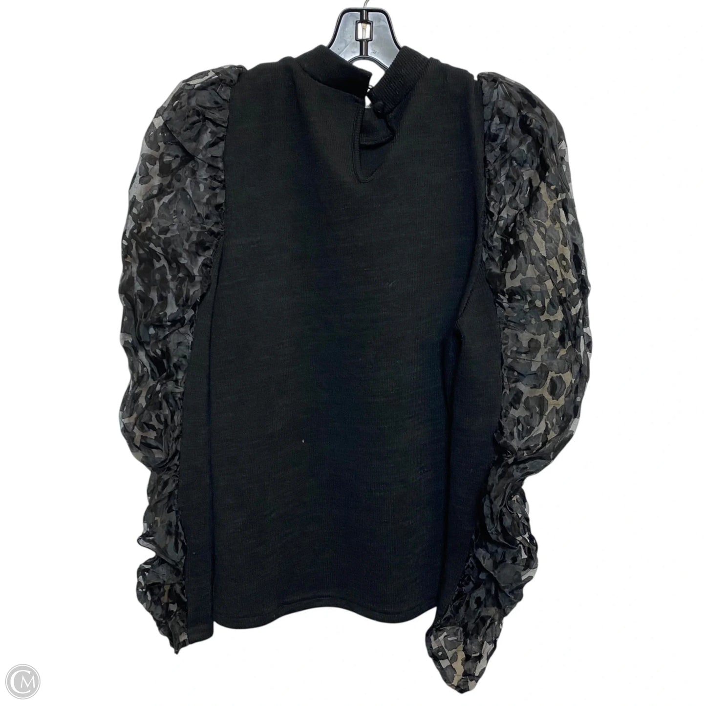 Top Long Sleeve By Thml In Black, Size: M