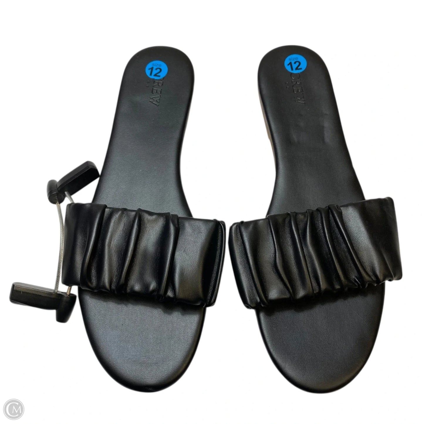 Sandals Flats By J. Crew In Black, Size: 12