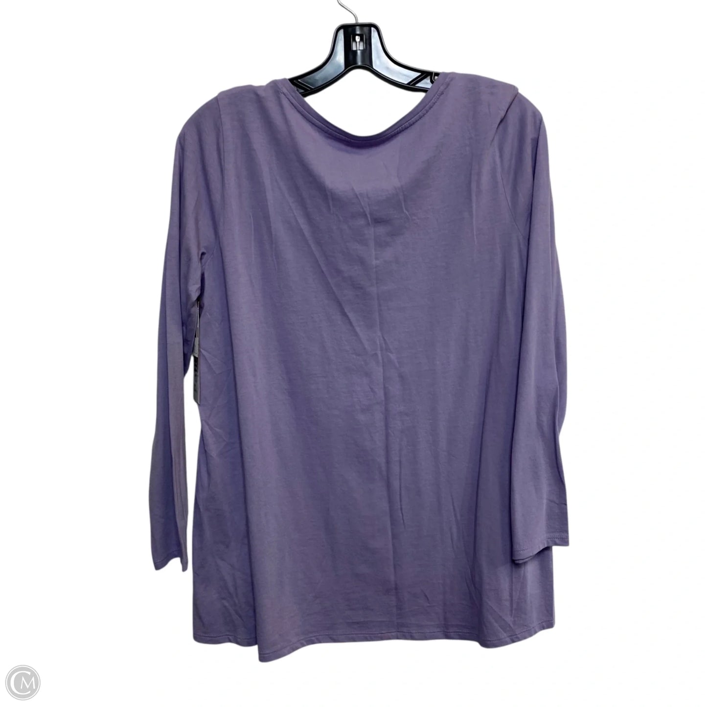 Top Long Sleeve Basic By Pure Jill In Purple, Size: Sp