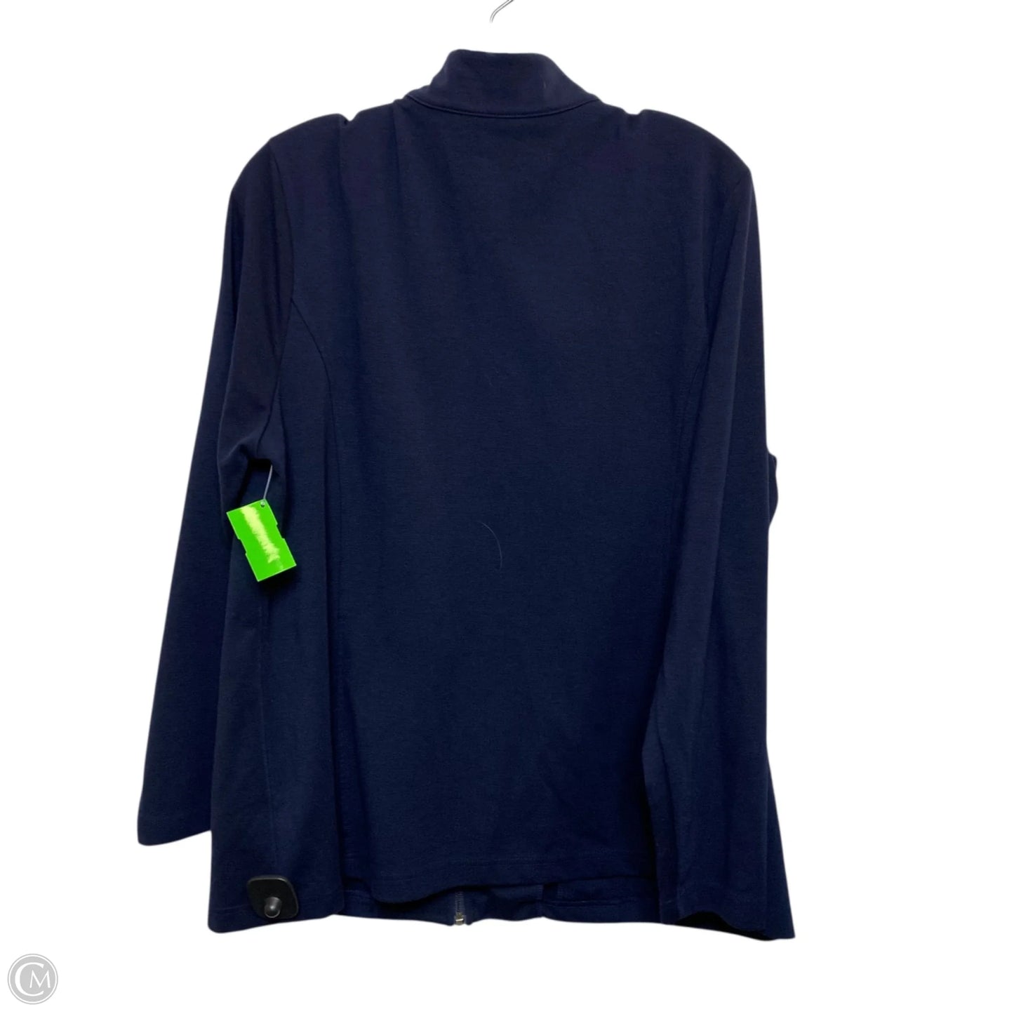 Jacket Other By Chicos In Navy, Size: Xl