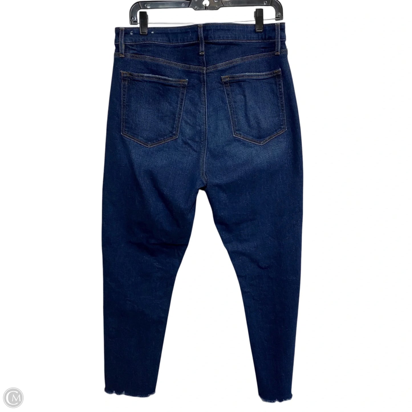 Jeans Skinny By Loft In Blue Denim, Size: 12