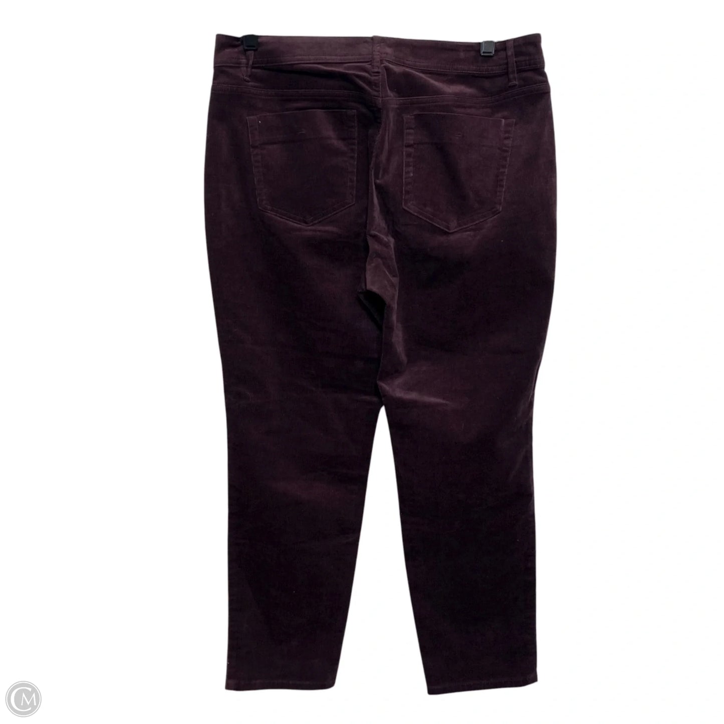 Pants Corduroy By J. Jill In Purple, Size: 10p
