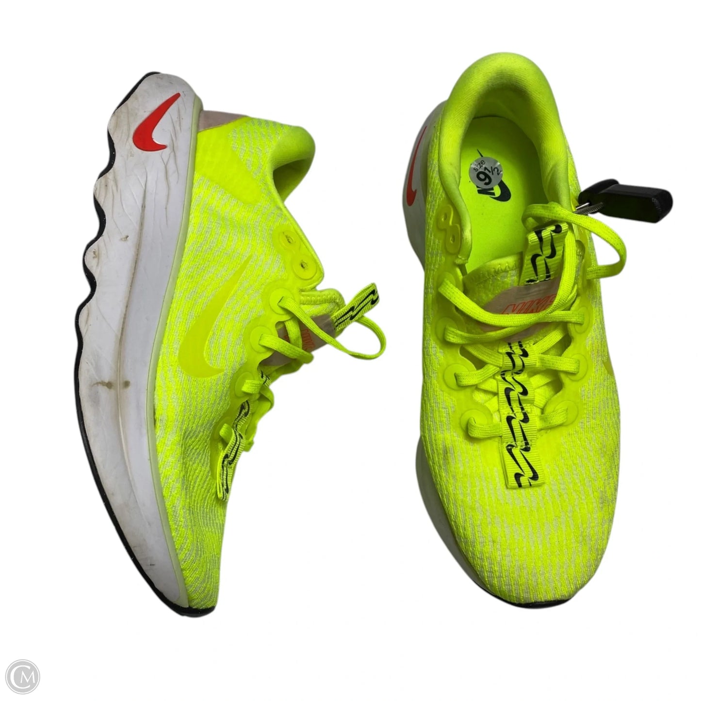 Shoes Athletic By Nike In Yellow, Size: 9.5