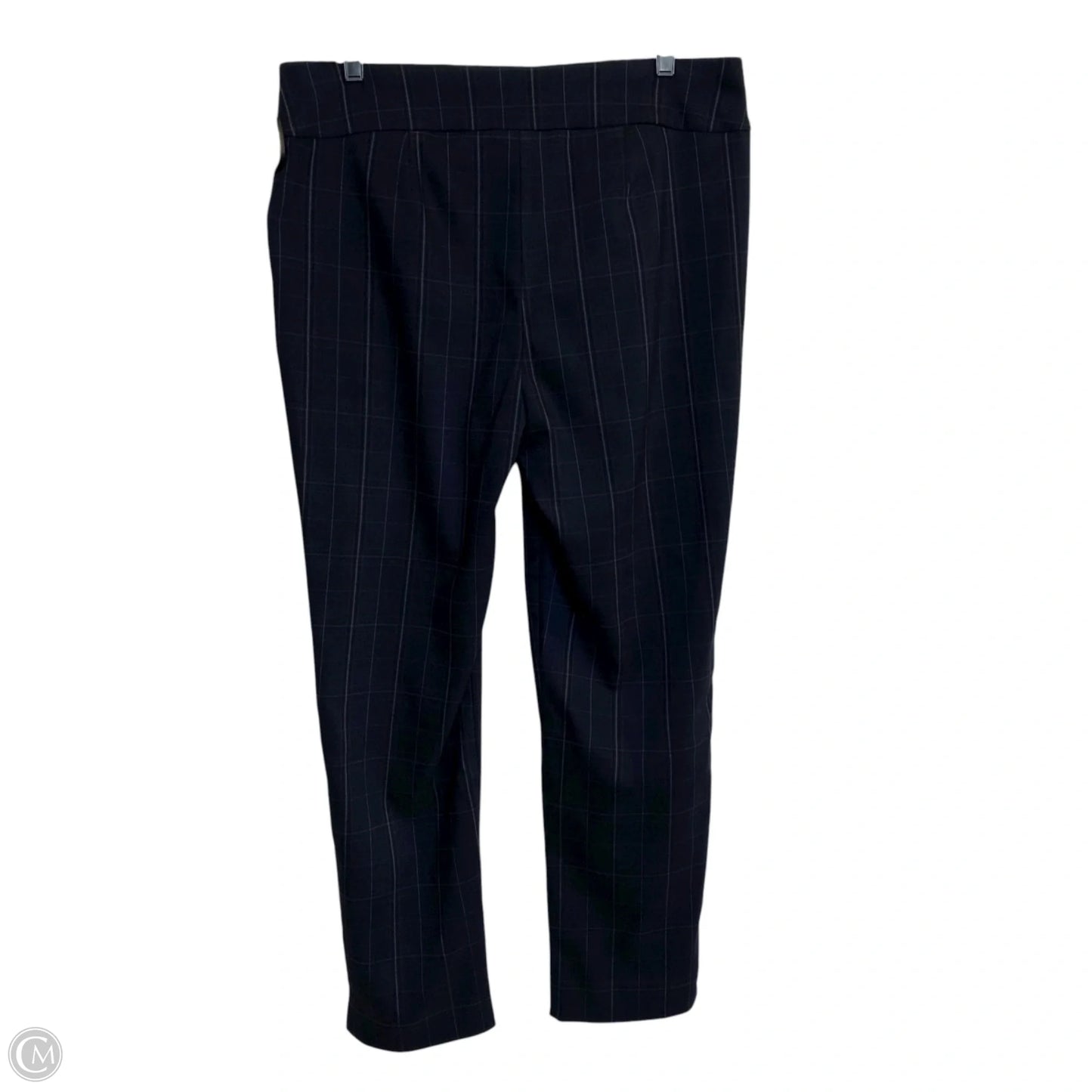 Pants Leggings By Chicos In Navy, Size: L