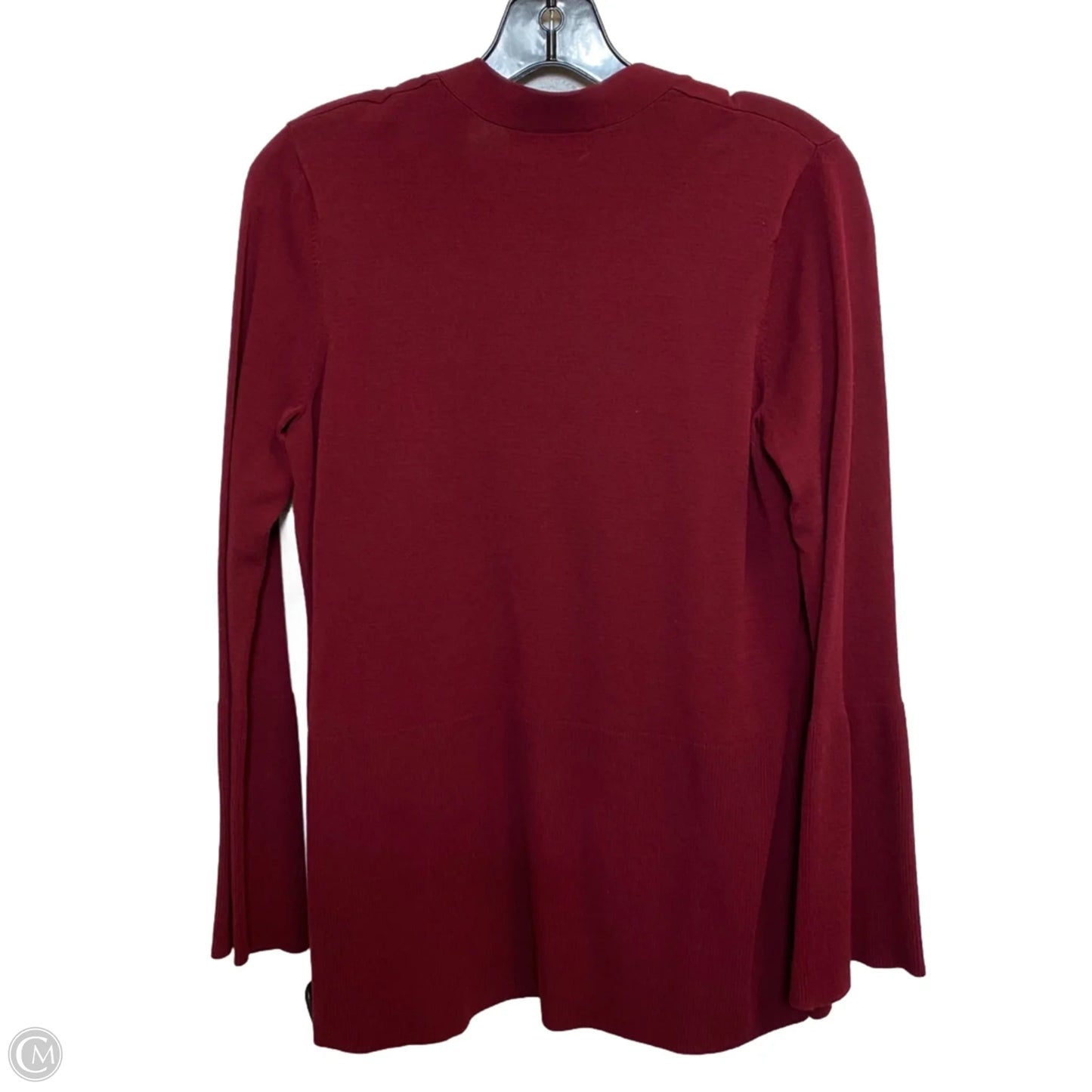 Cardigan By Ann Taylor In Red, Size: Sp